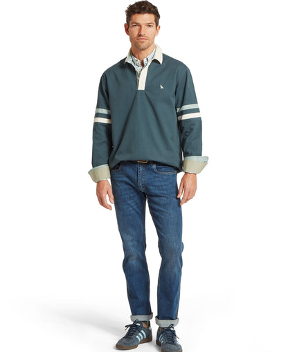 Truro Deck Shirt - Deep Ocean Blue