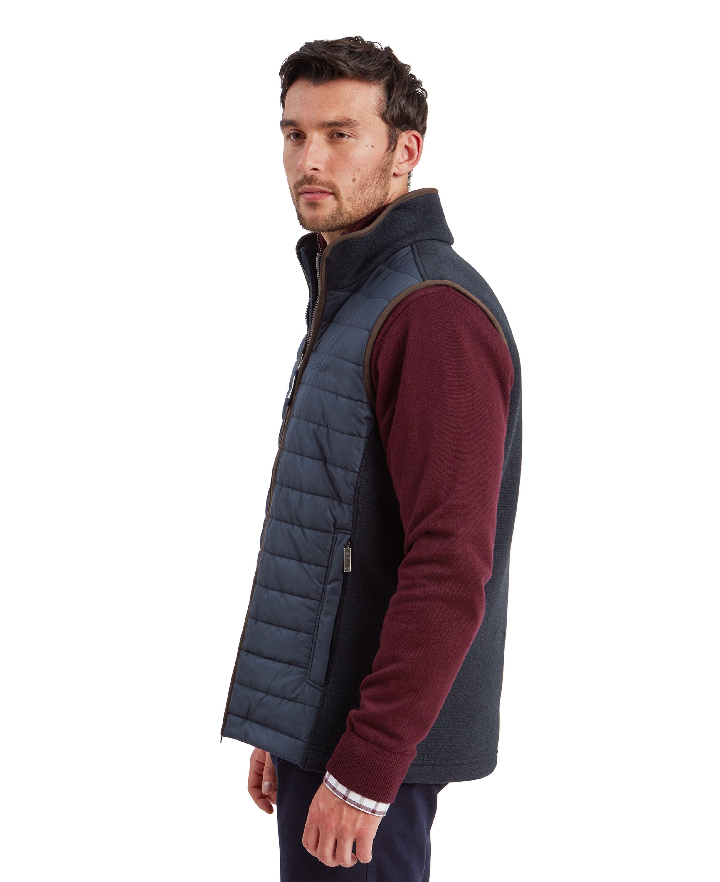 Oakham Hybrid Gilet - Petrol Blue