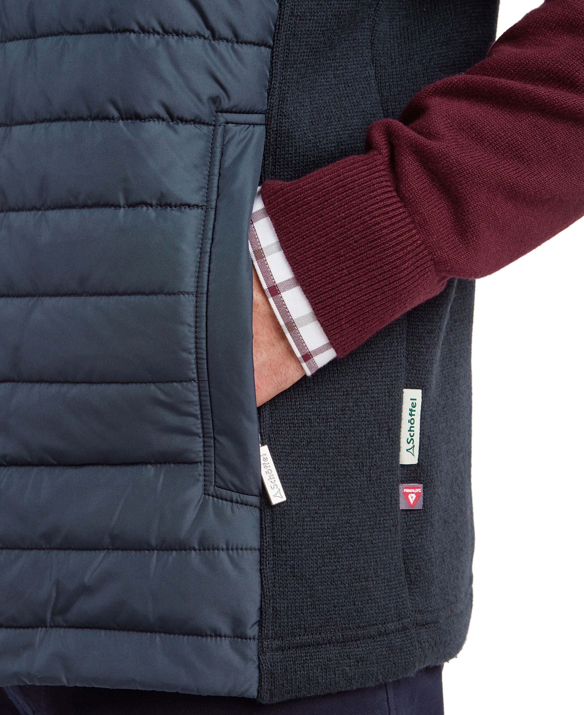 Oakham Hybrid Gilet - Petrol Blue