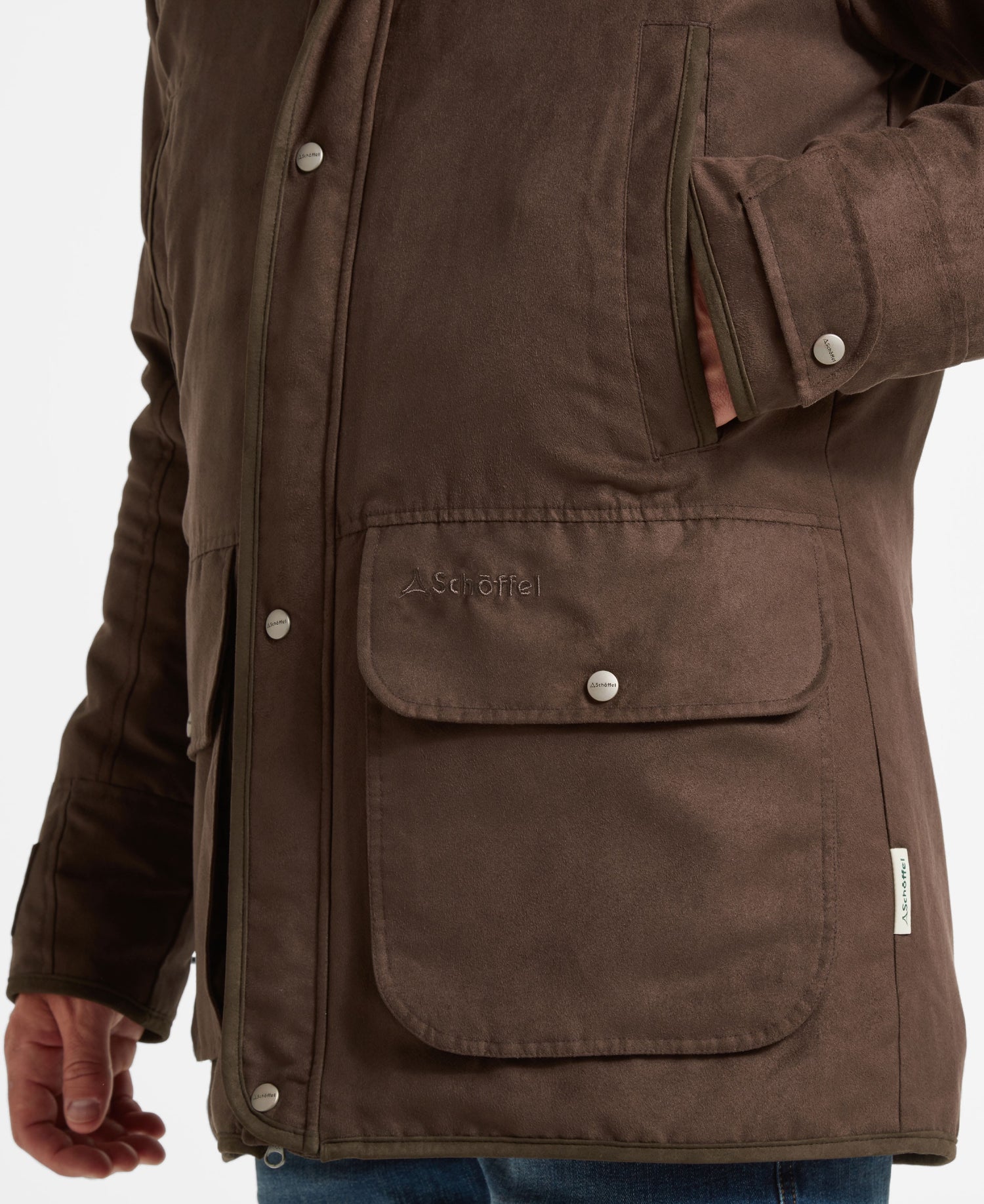 Oundle Country Coat - Coffee Bean