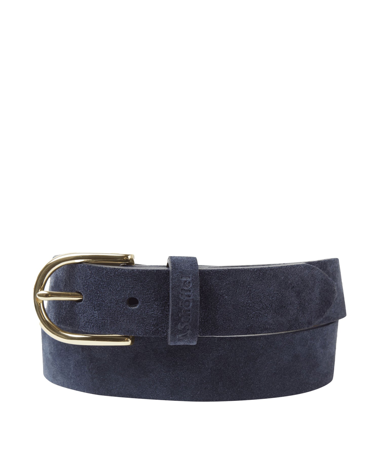 Padley Suede Belt - Navy