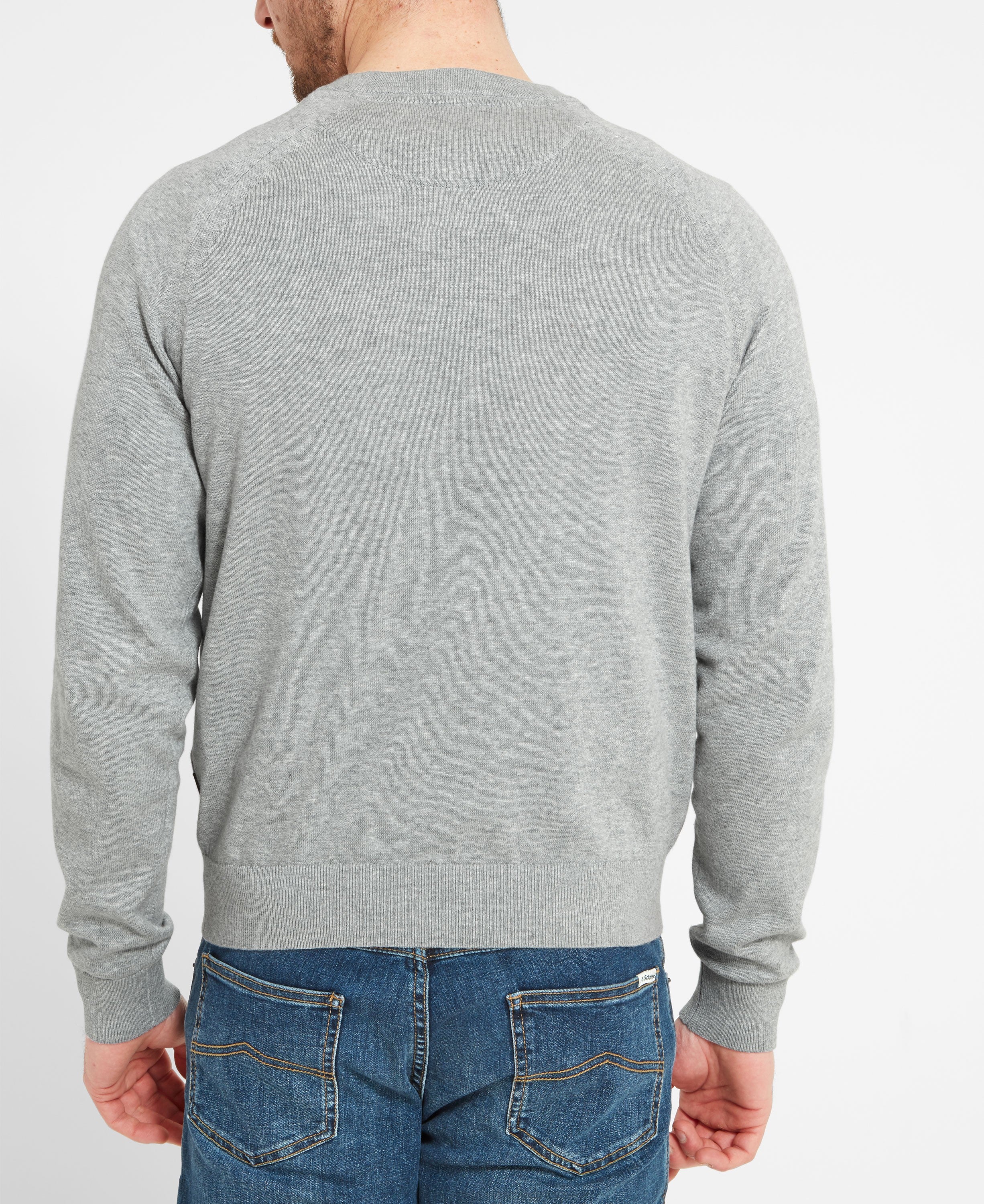 Perranporth Pima Cotton Sweatshirt - Grey