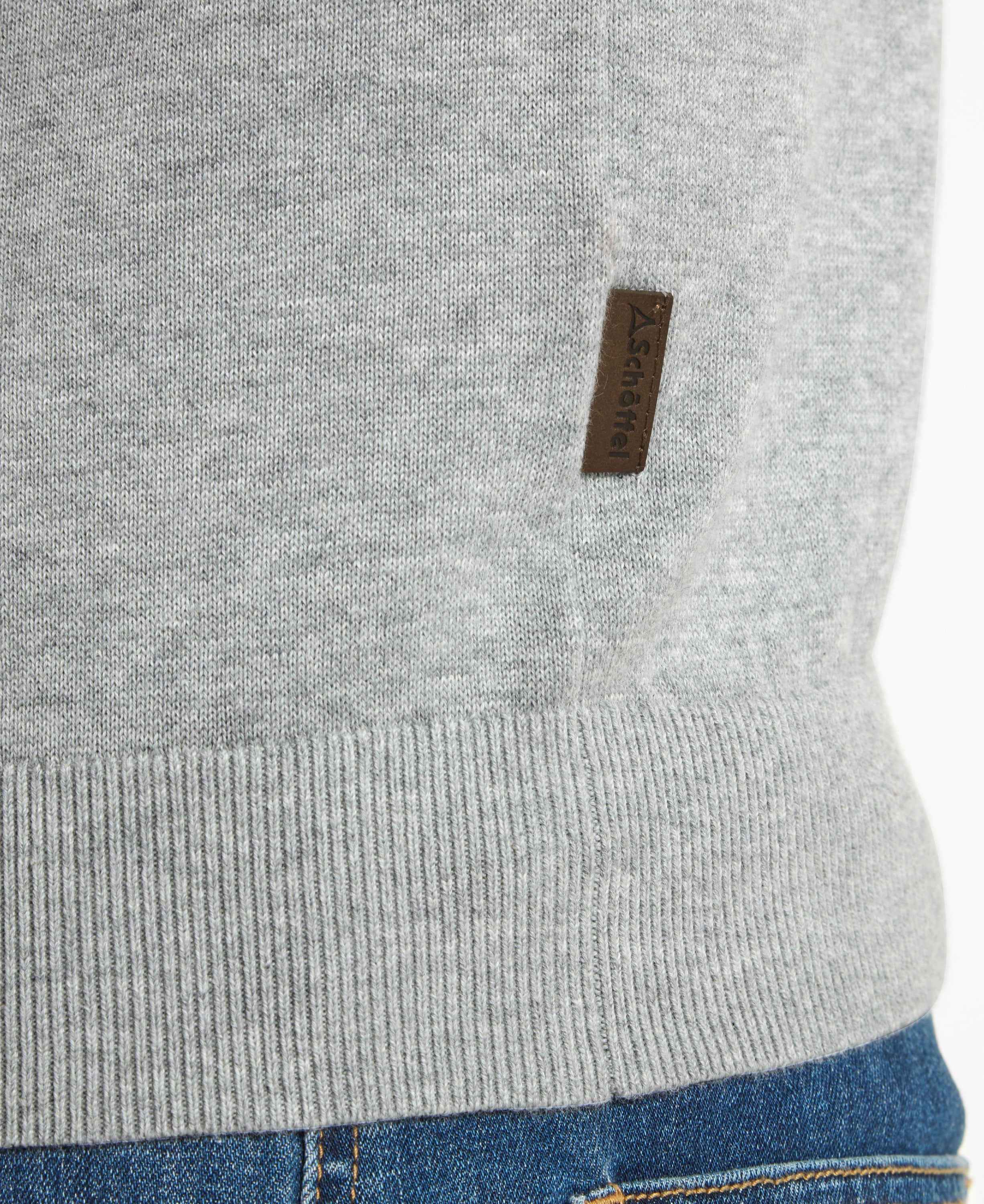 Perranporth Pima Cotton Sweatshirt - Grey