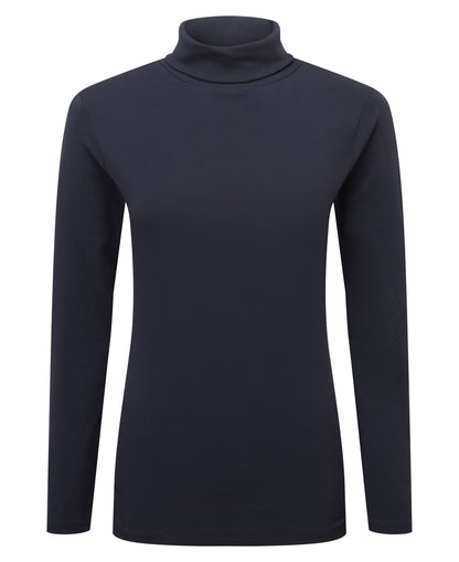 Rosedale Roll Neck Jumper - Navy