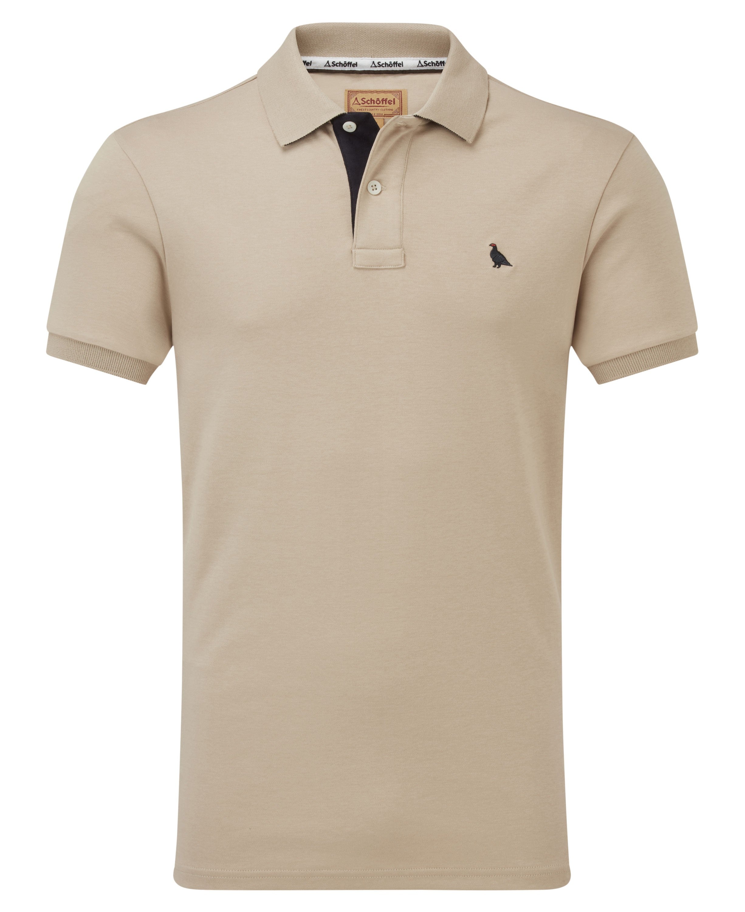St Ives Jersey Polo Shirt - Cobblestone