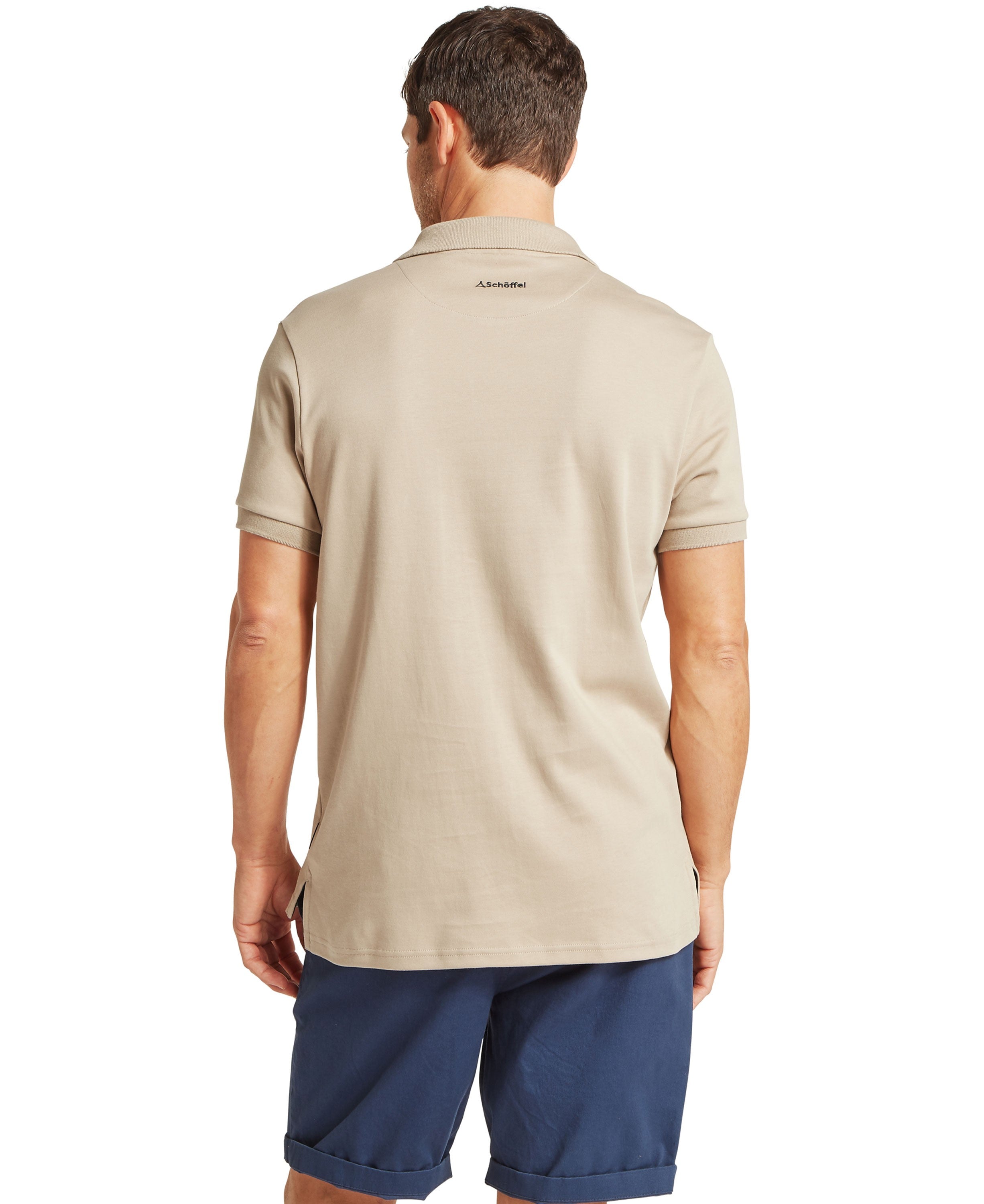 St Ives Jersey Polo Shirt - Cobblestone