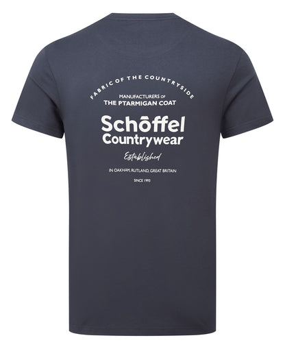 Talland T-Shirt - Navy Heritage Print