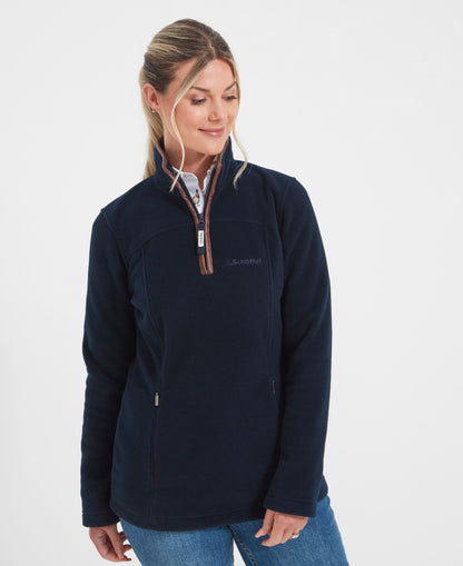 Tilton 1/4 Zip Fleece - Navy