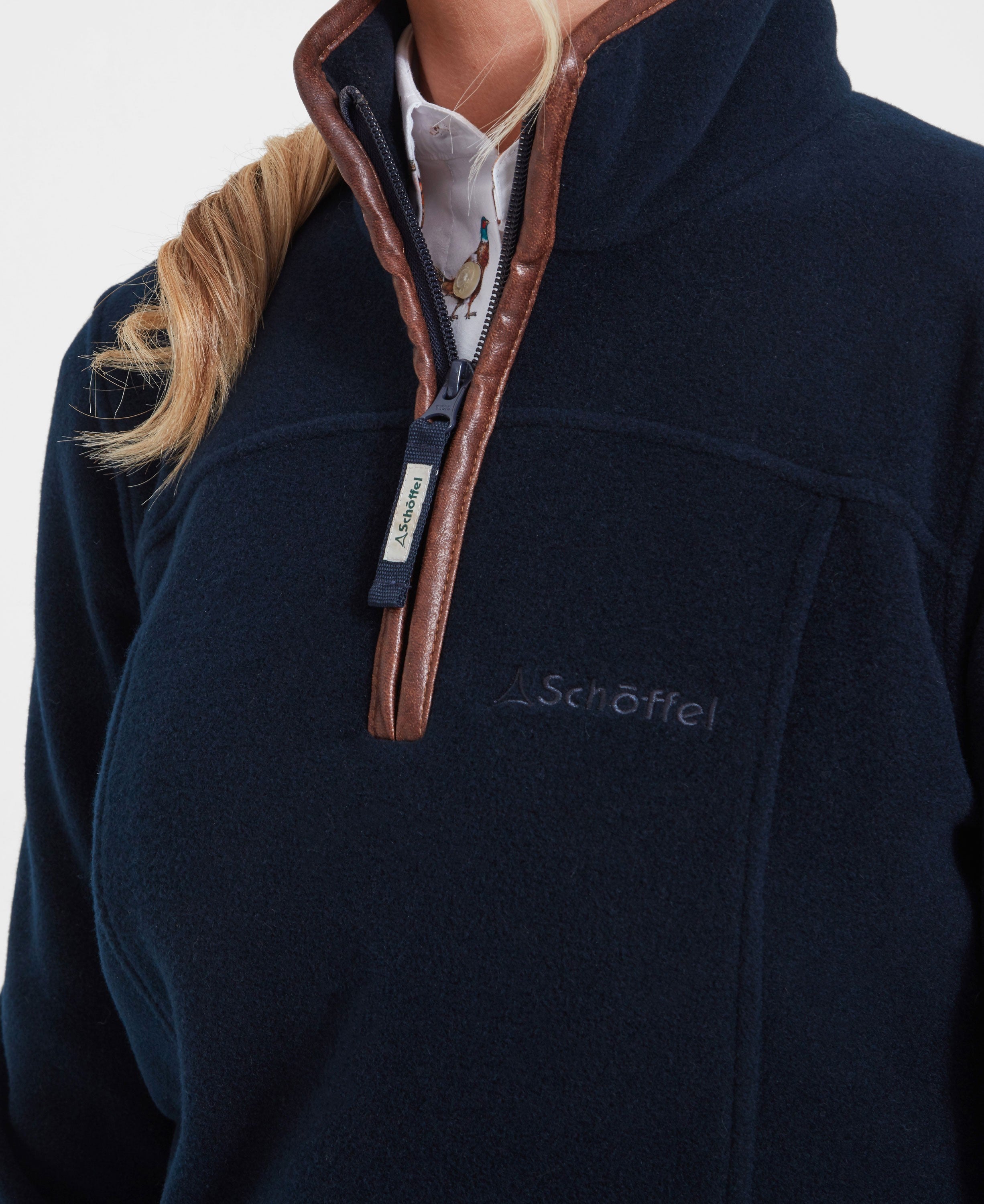 Tilton 1/4 Zip Fleece - Navy