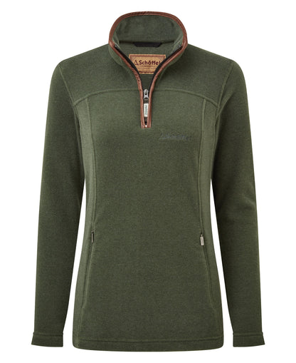 Tilton 1/4 Zip Fleece - Cedar Green