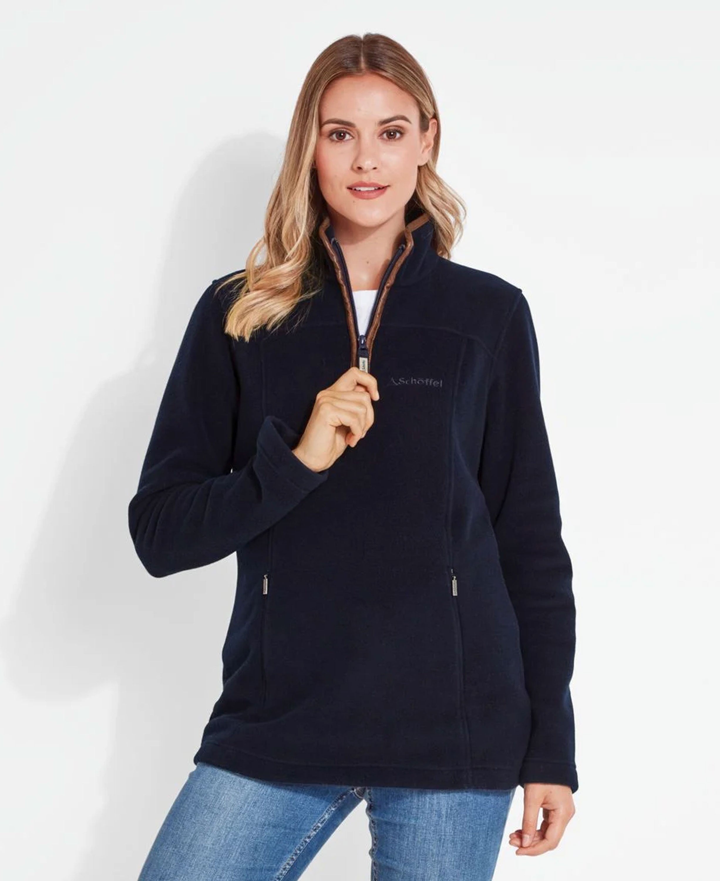 Tilton II 1/4 Zip Fleece - Navy