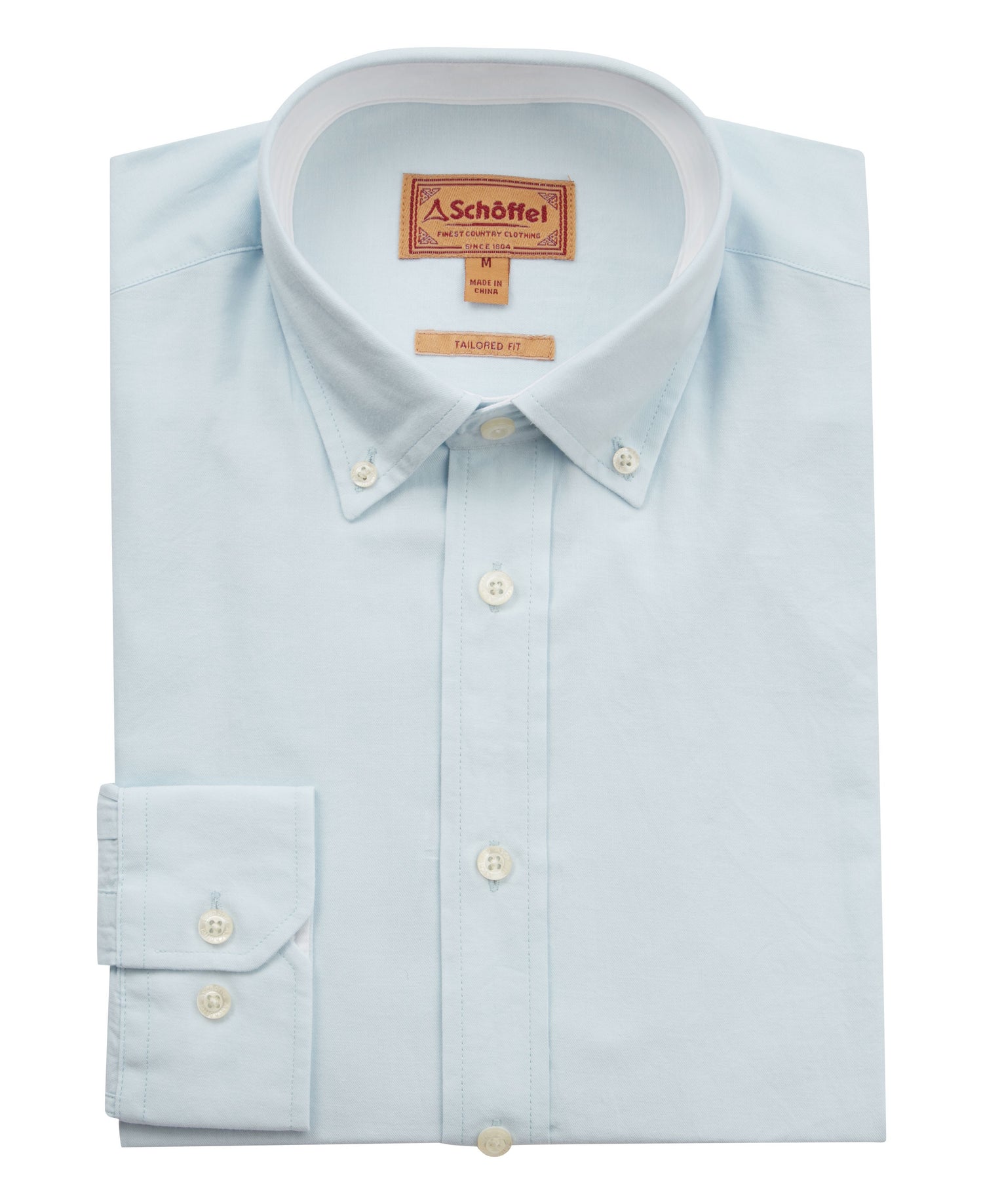 Titchwell Tailored Shirt - Pale Blue