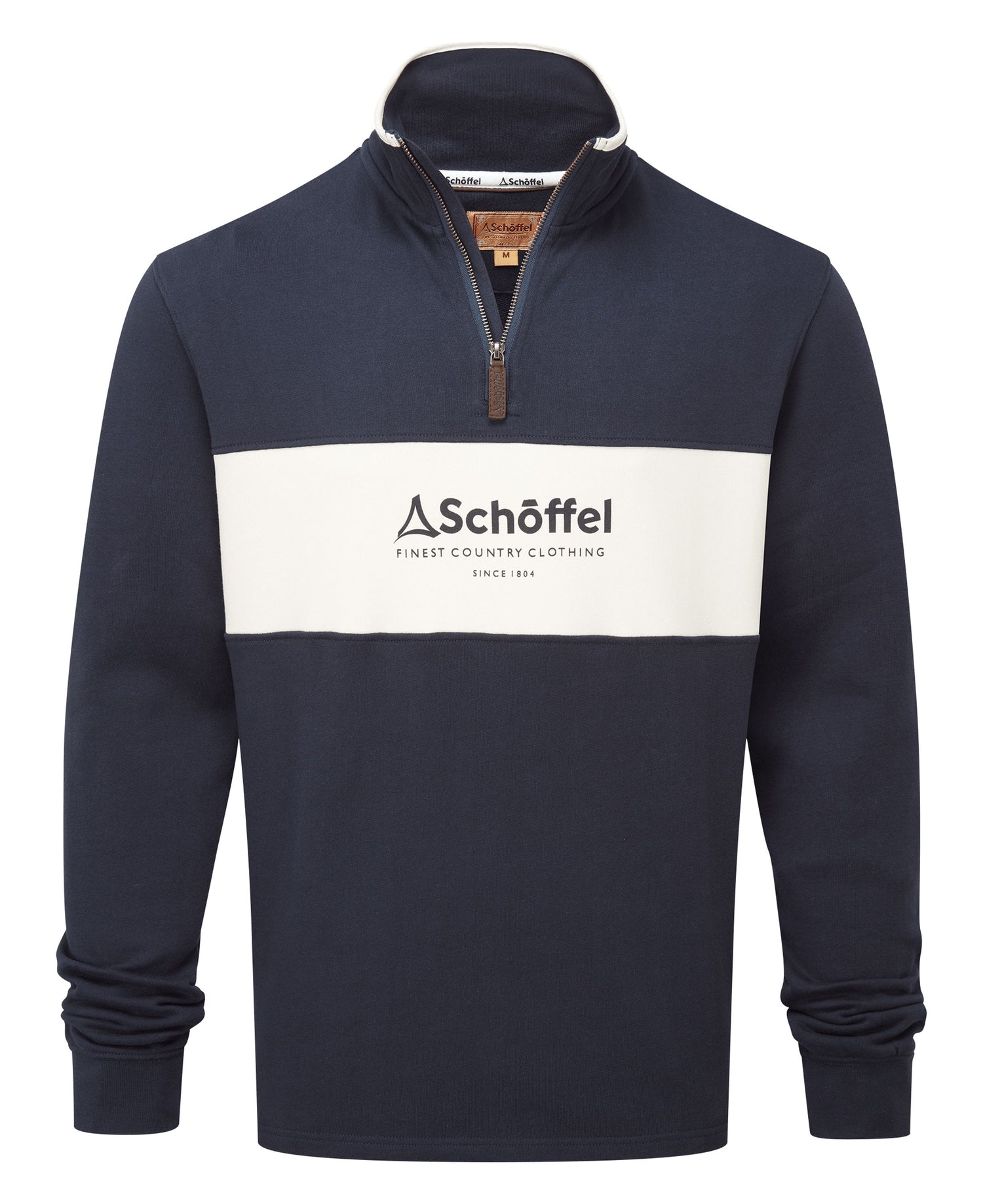 Trencrom 1/4 Zip - Navy/Stone