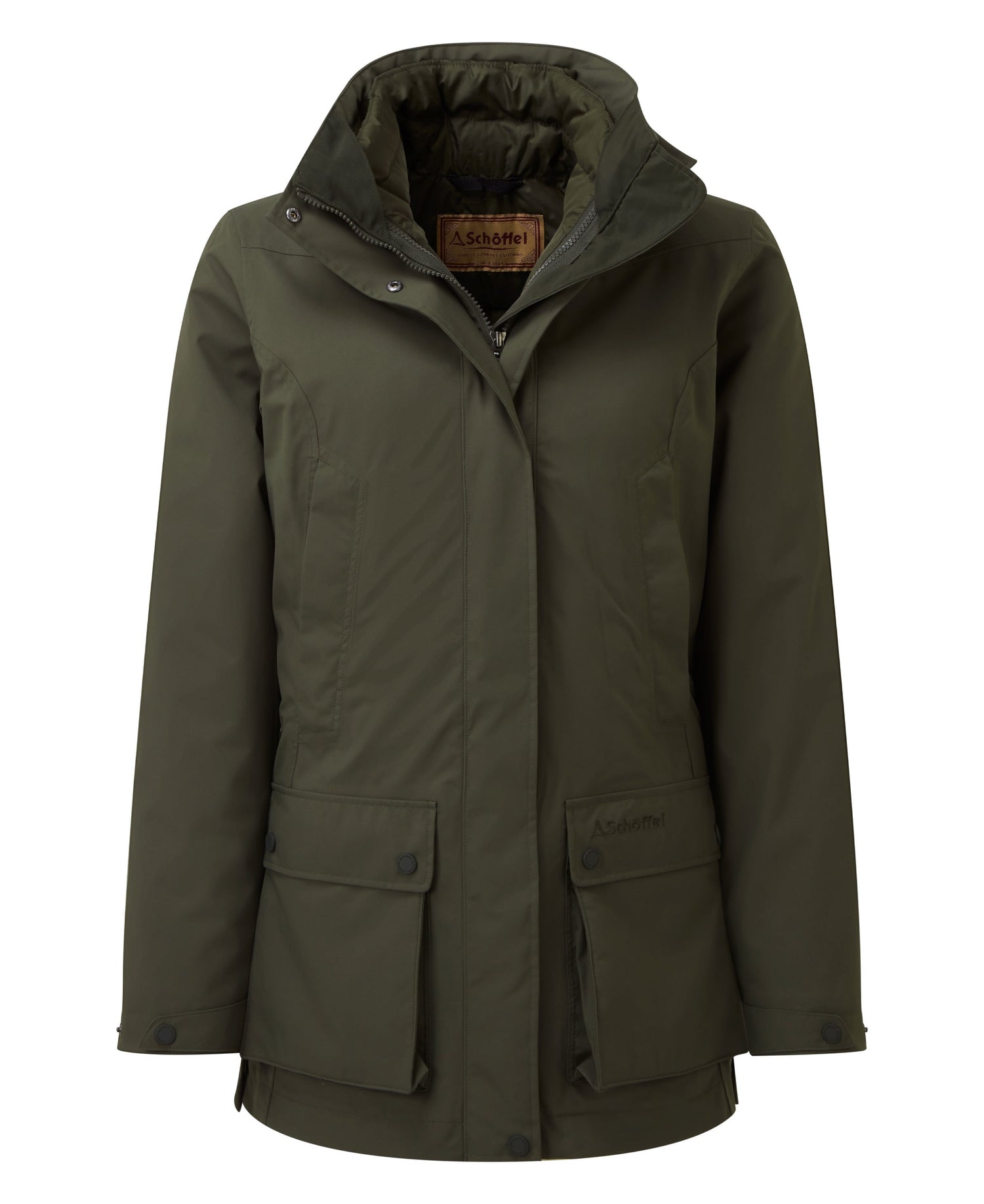 Uppingham 3 In 1 Coat - Forest