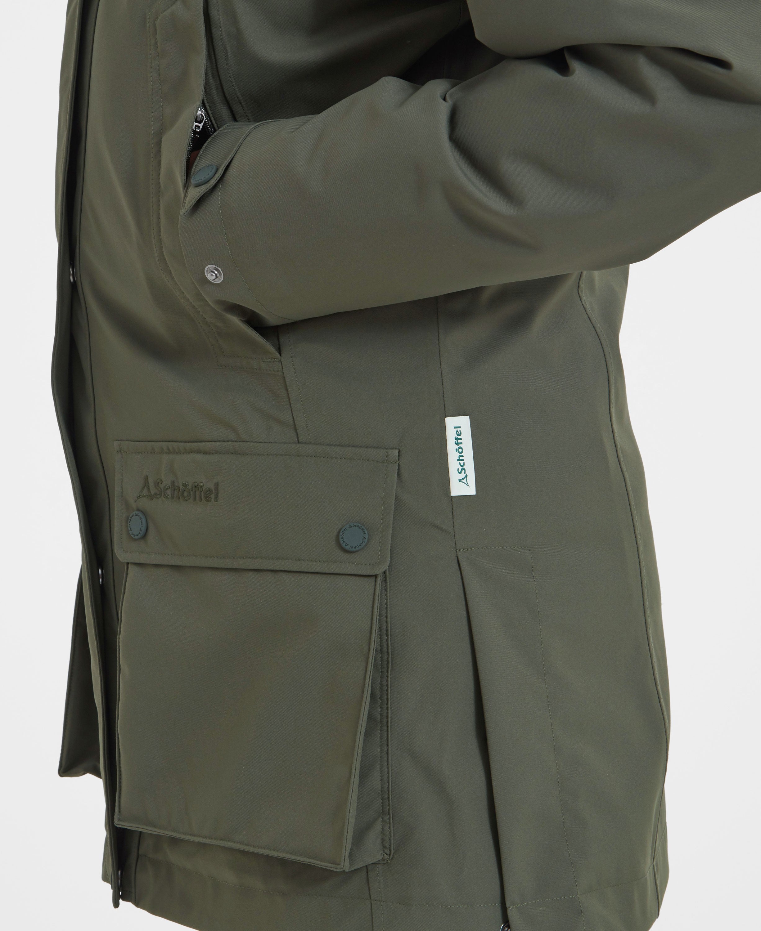 Uppingham 3 In 1 Coat - Forest