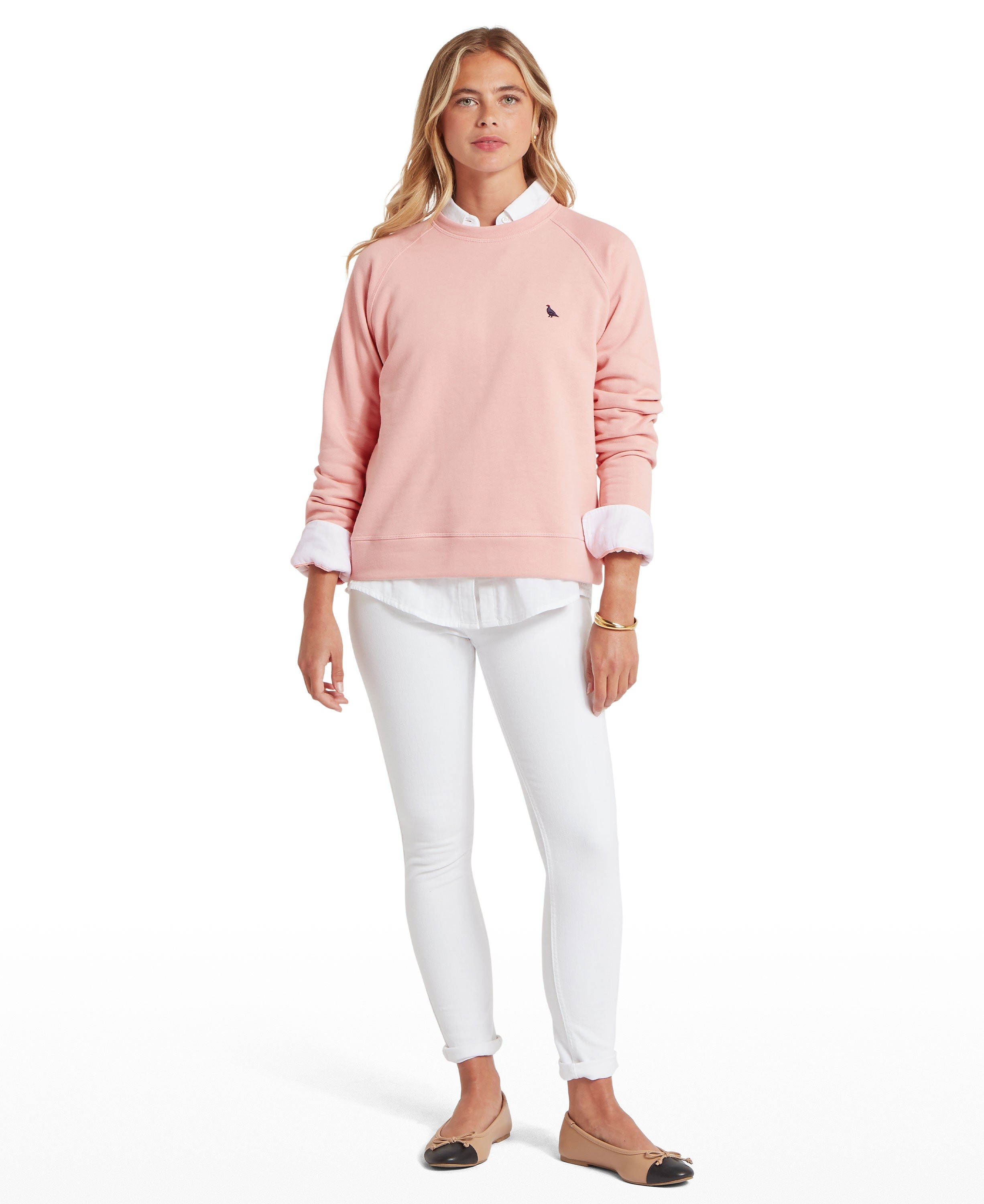 Newberry Sweatshirt - Pale Rosé