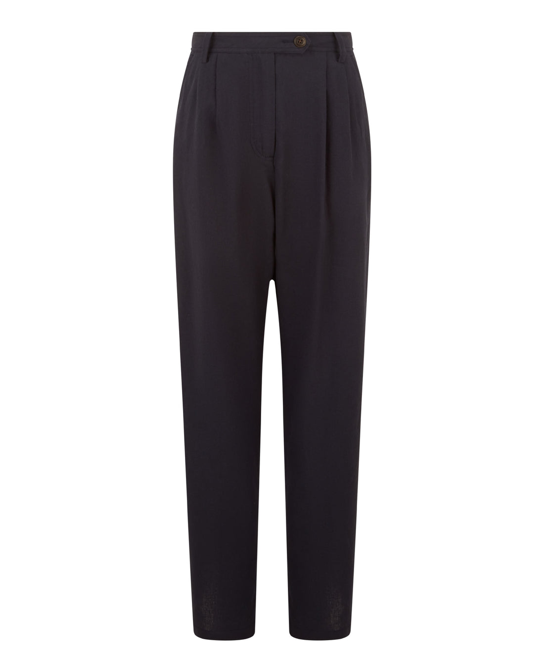 Dahlia Linen Trousers - Navy
