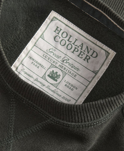 Script Crew Sweat - Racing Green