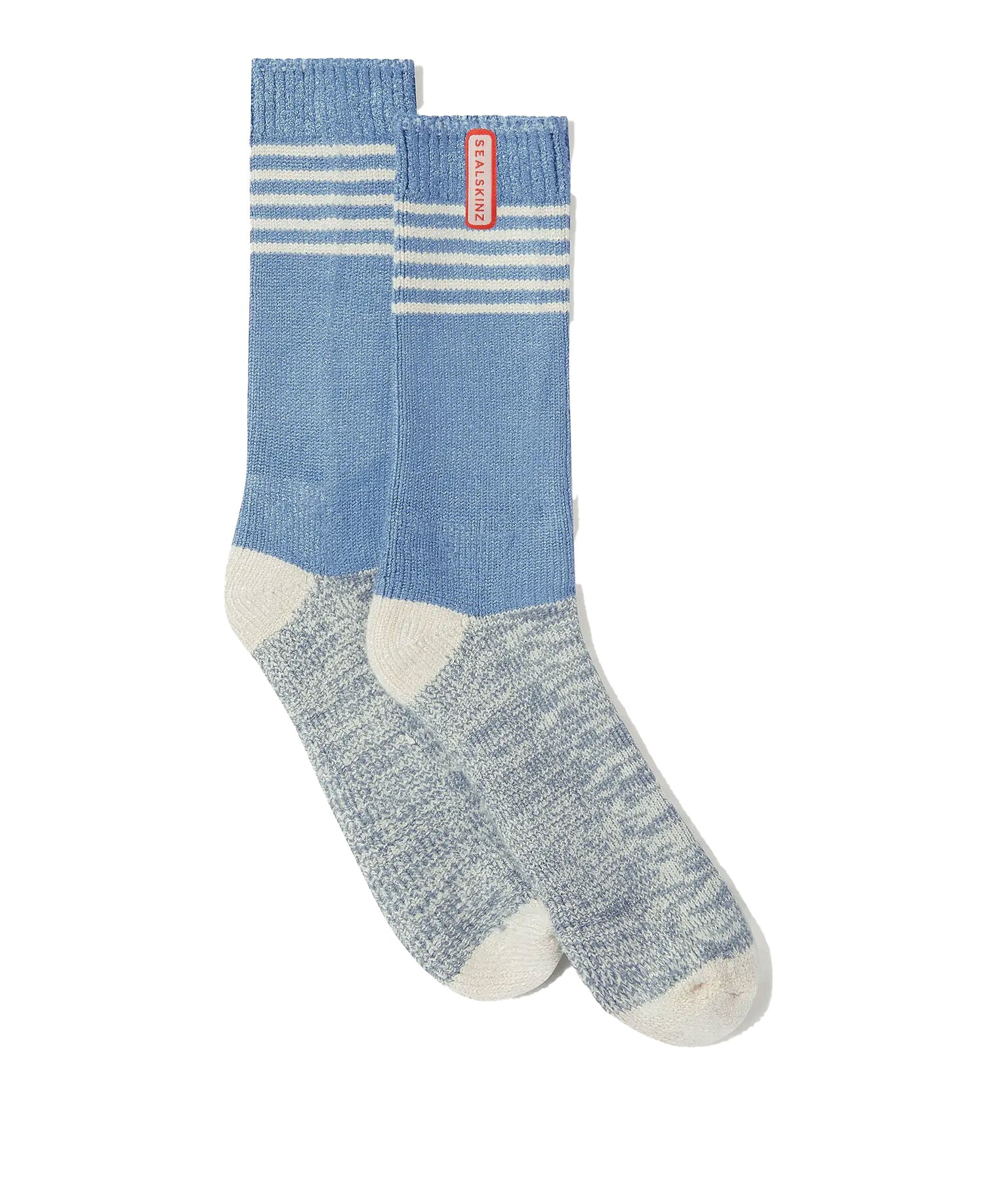 Bawdeswell Bamboo Mid Length Lightweight Sock - Blue
