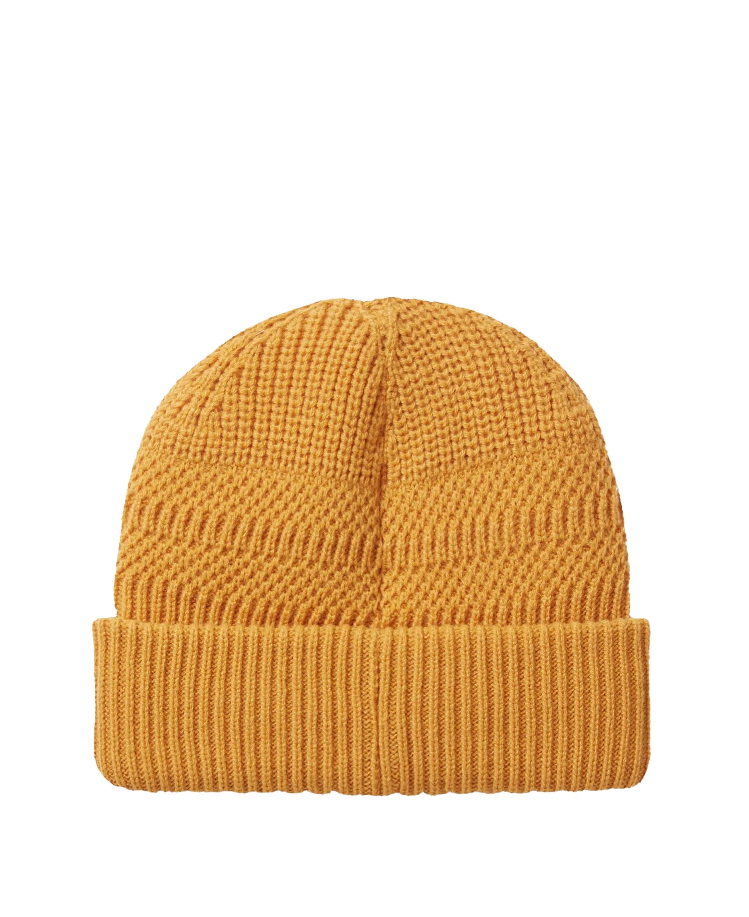 Gressenhall Waterproof Stripe Roll Cuff Beanie - Yellow