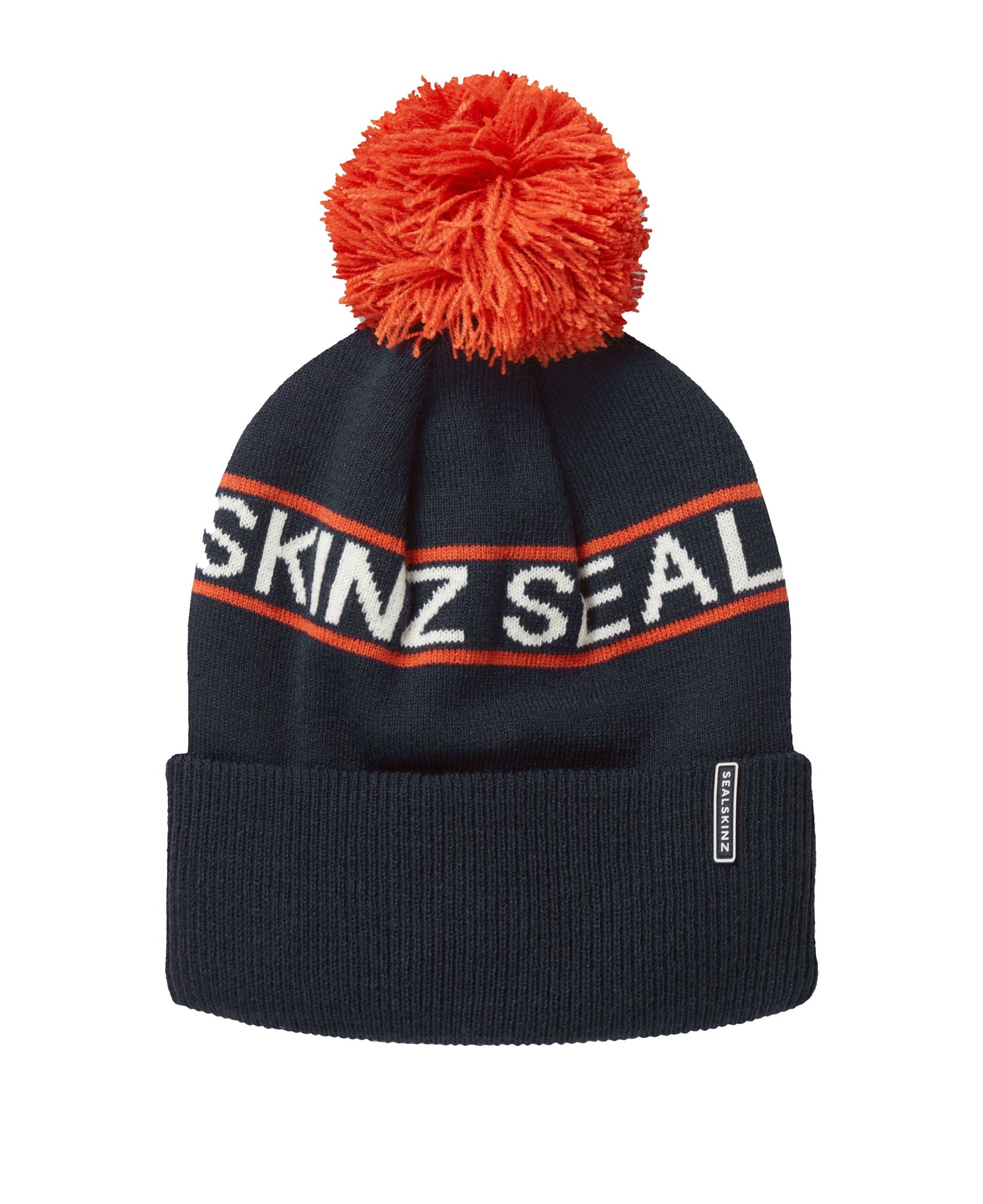 Heacham Waterproof Icon Bobble Hat - Navy