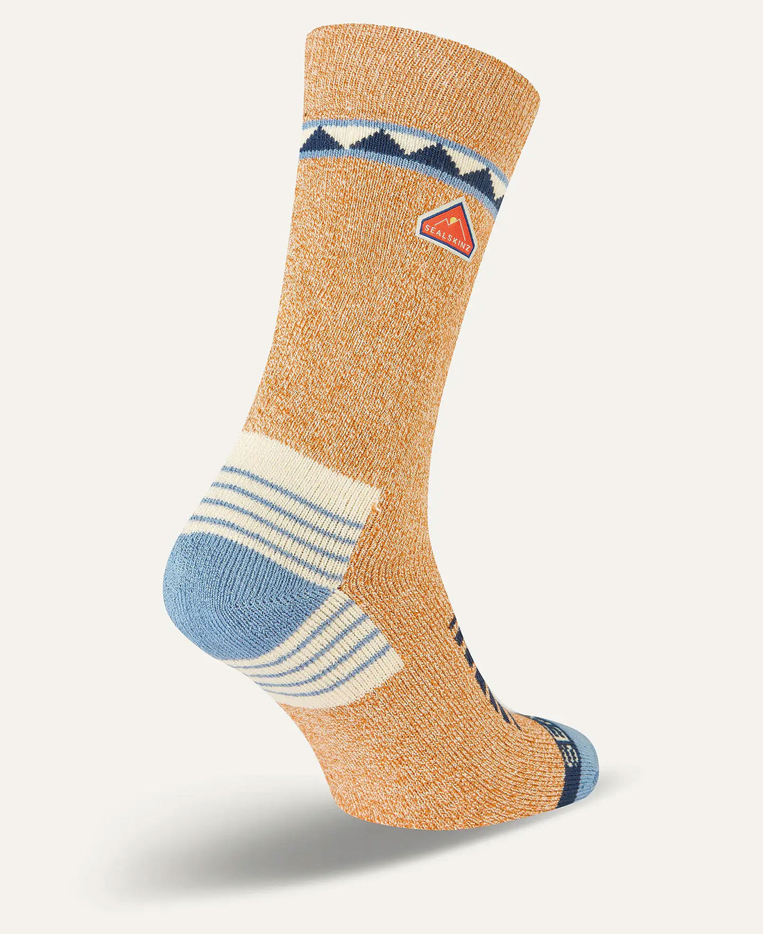 Kimberley Bamboo Mid Length Hiking Sock - Orange