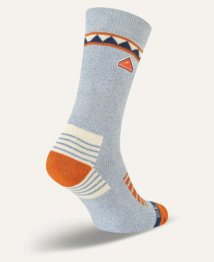 Kimberley Bamboo Mid Length Hiking Sock - Blue