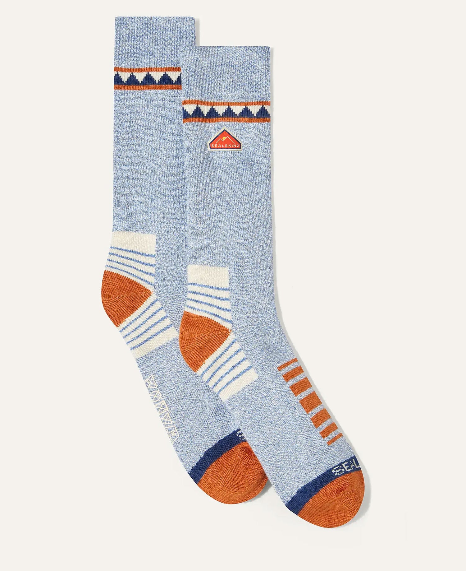 Kimberley Bamboo Mid Length Hiking Sock - Blue