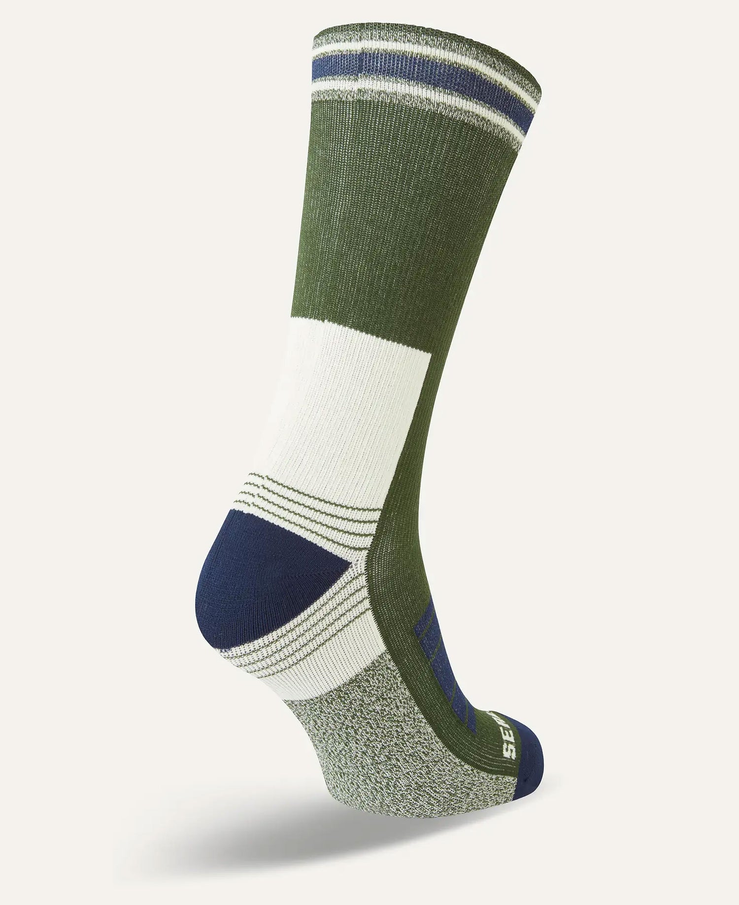 Norwich Waterproof Mid Length Hiking Sock - Olive
