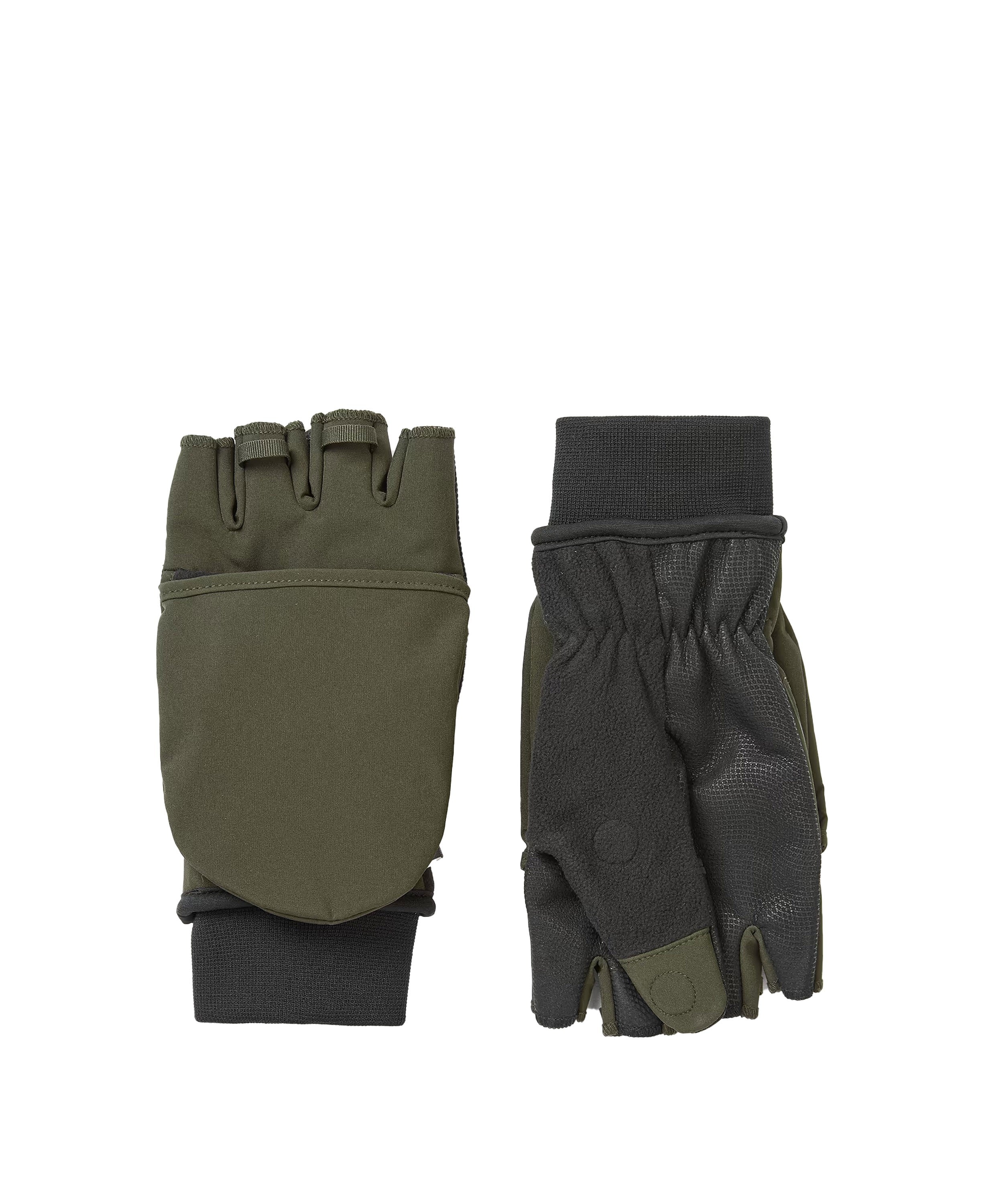 Walpole Windproof Convertible Mitt - Olive