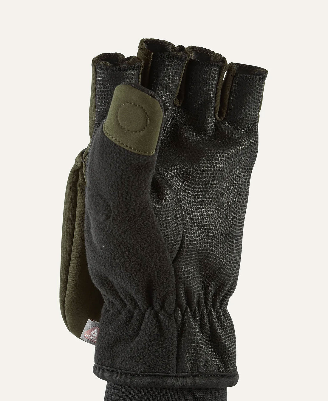 Walpole Windproof Convertible Mitt - Olive