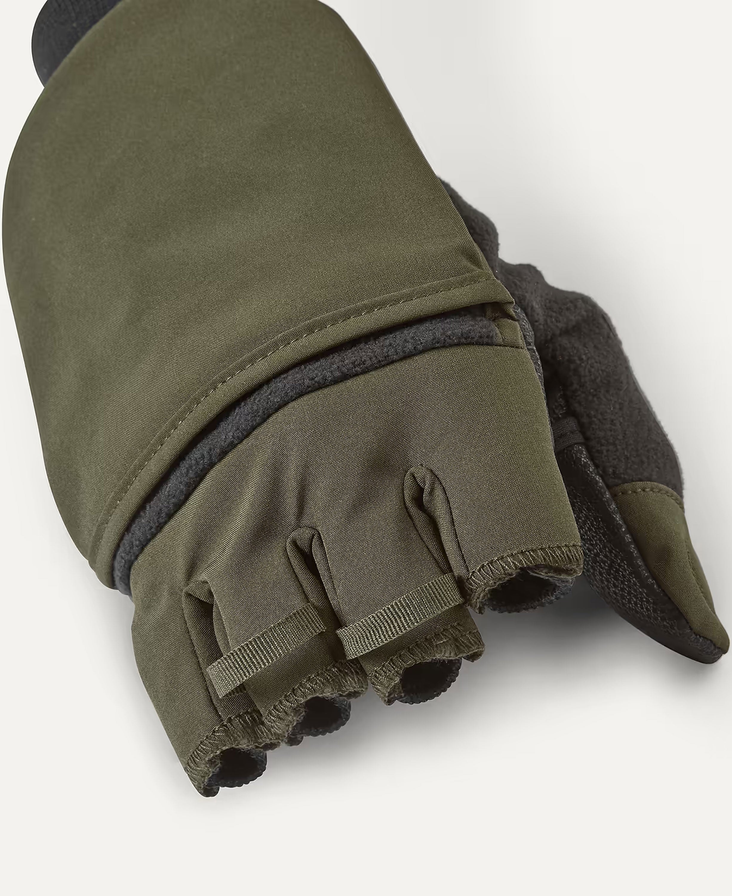 Walpole Windproof Convertible Mitt - Olive