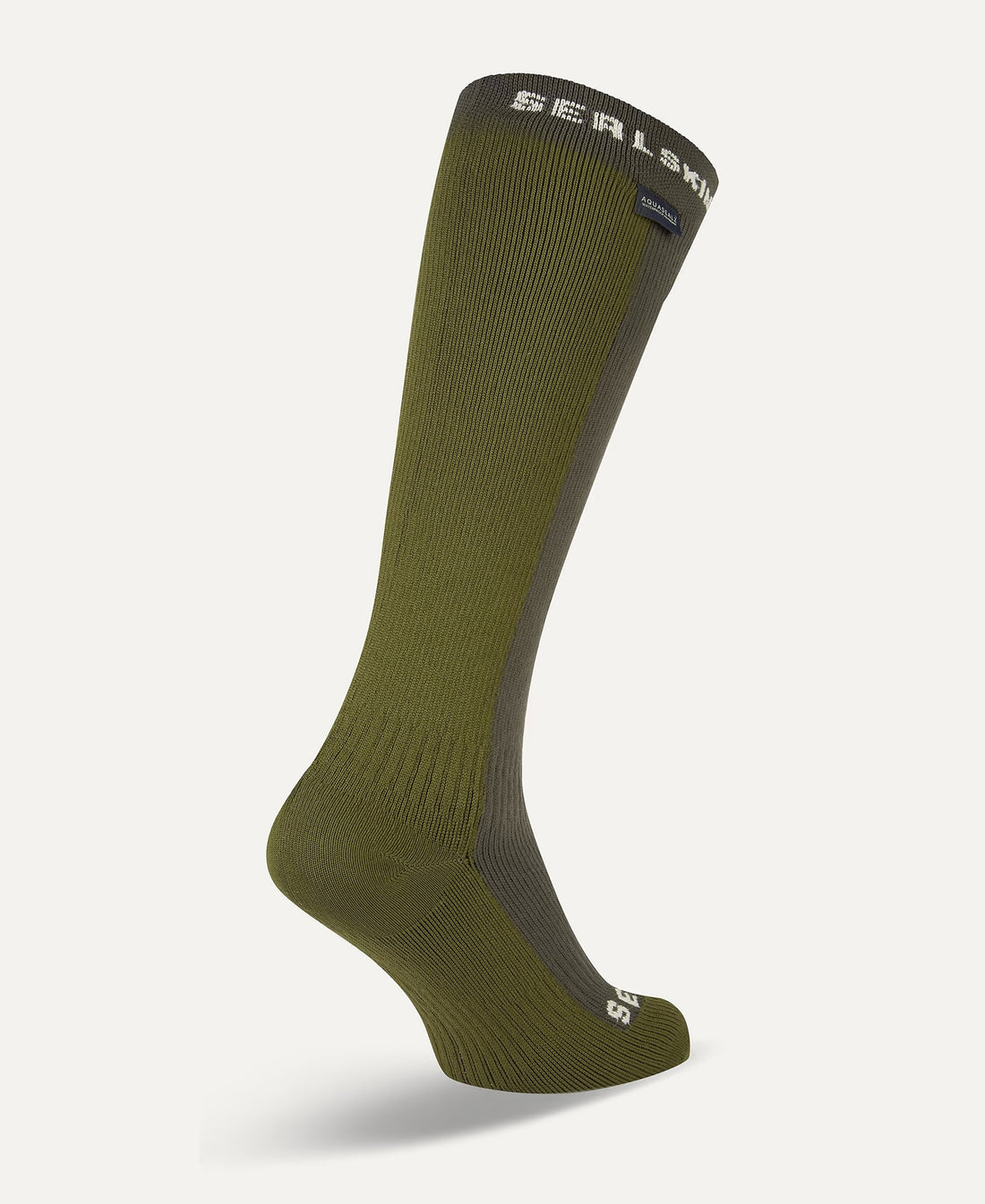 Worstead Waterproof Knee Length Sock - Olive