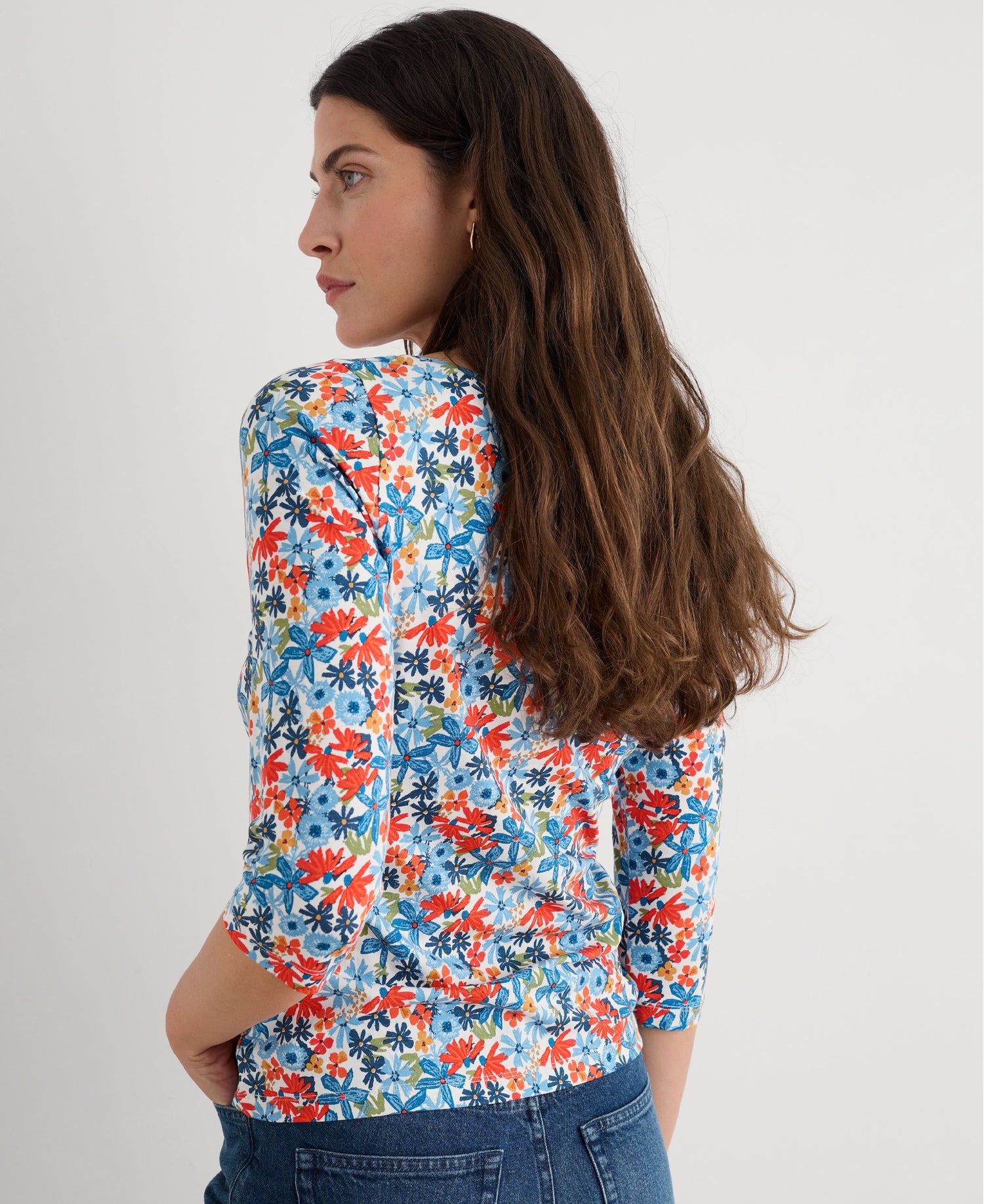 3/4 Sleeve Easel Top - Pastel Garden Chalk