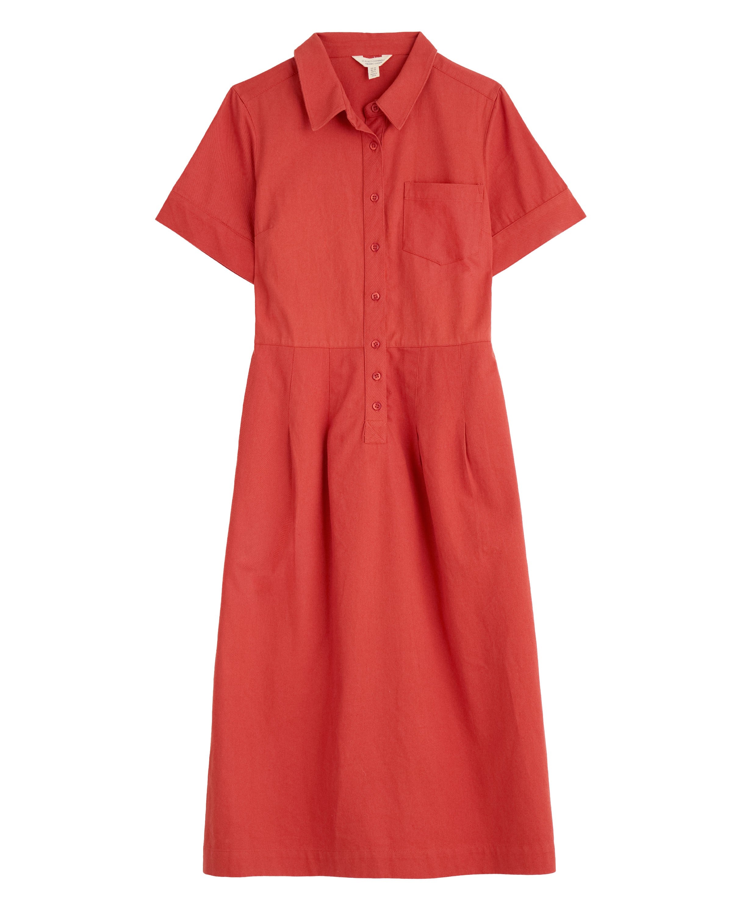 Birch Glade Midi Shirt Dress - Dark Cinnamon