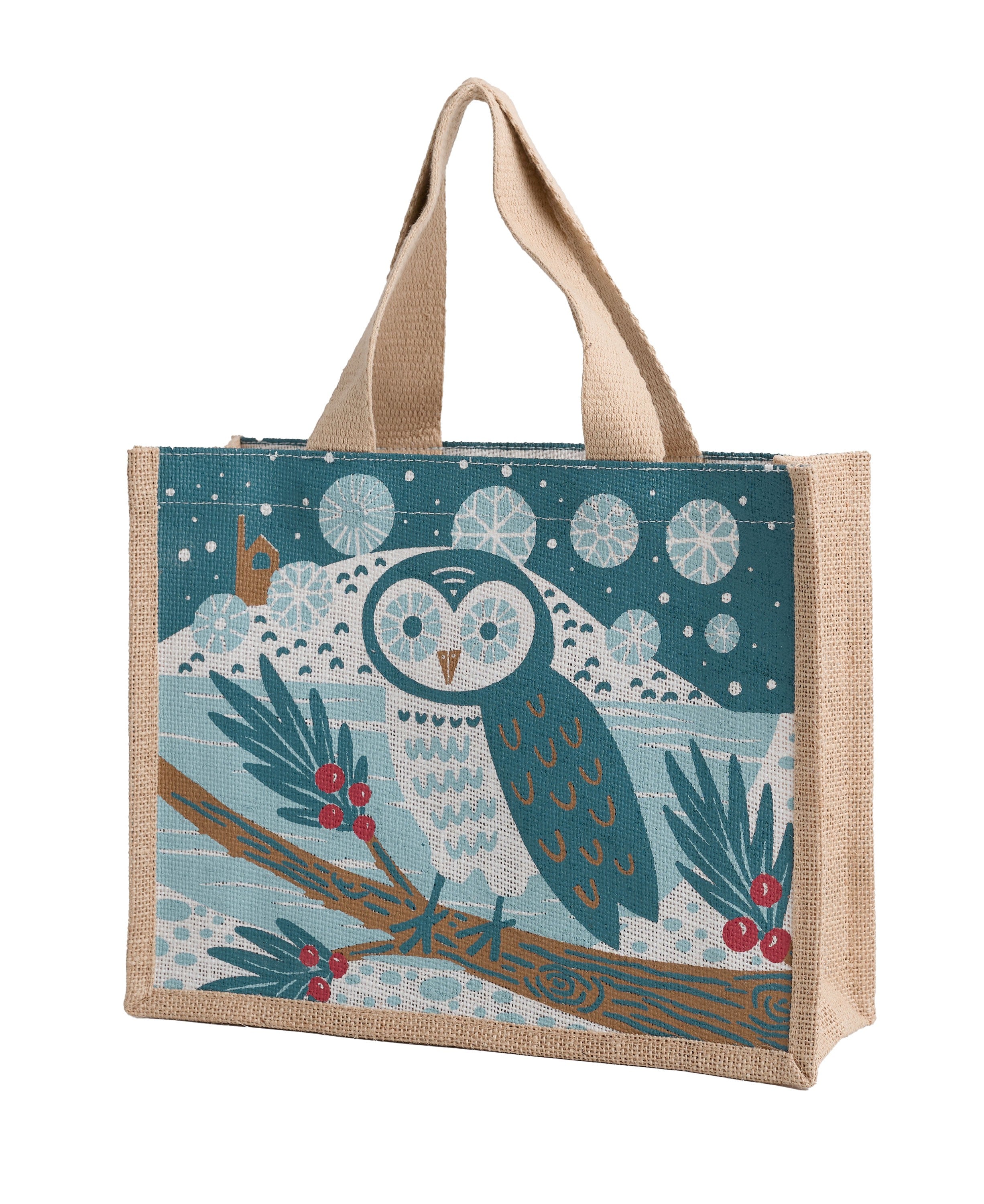 Cute Jute - Night Owl Dark Jade