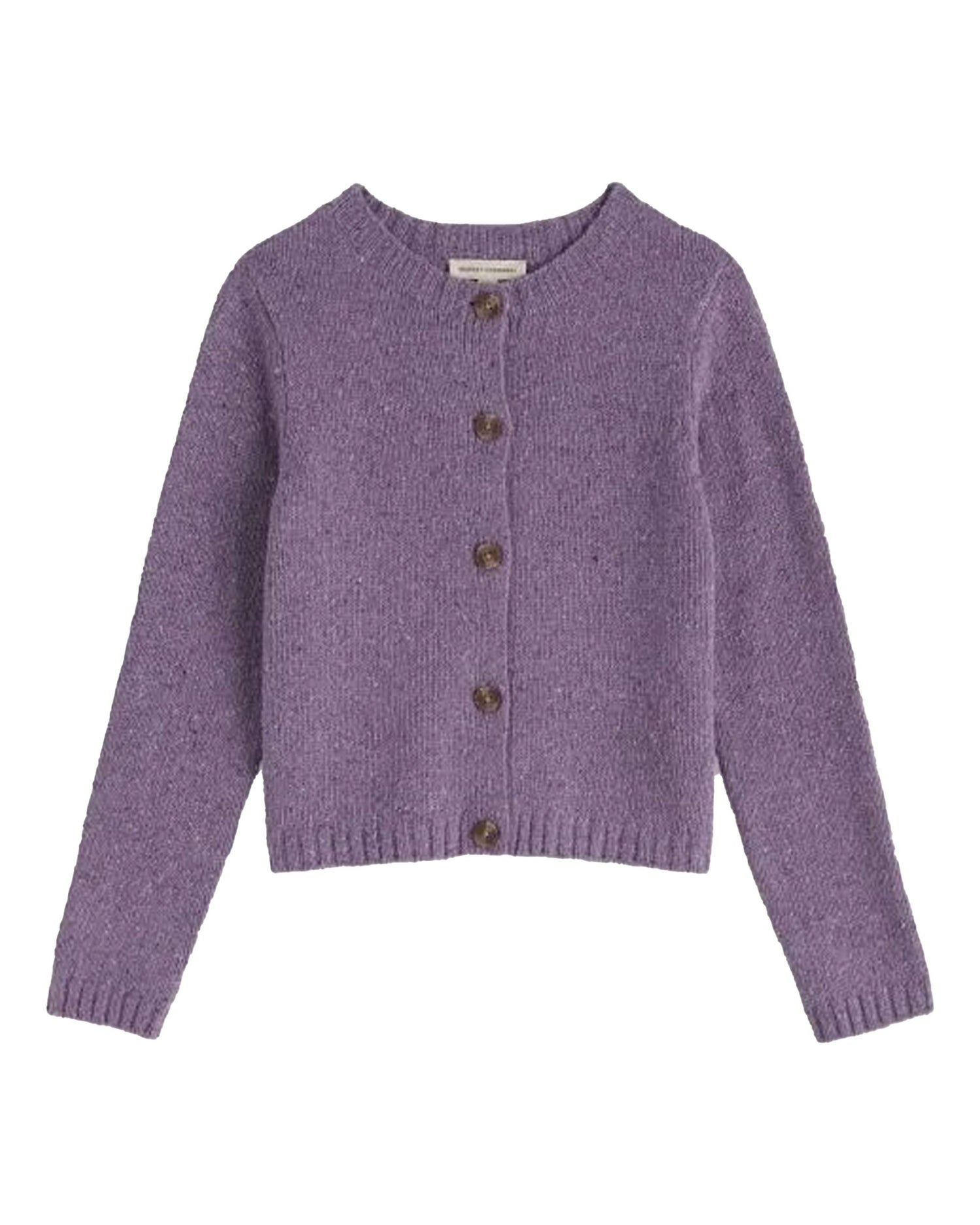Dawson Pick Cardigan Merino - Grape Thistle