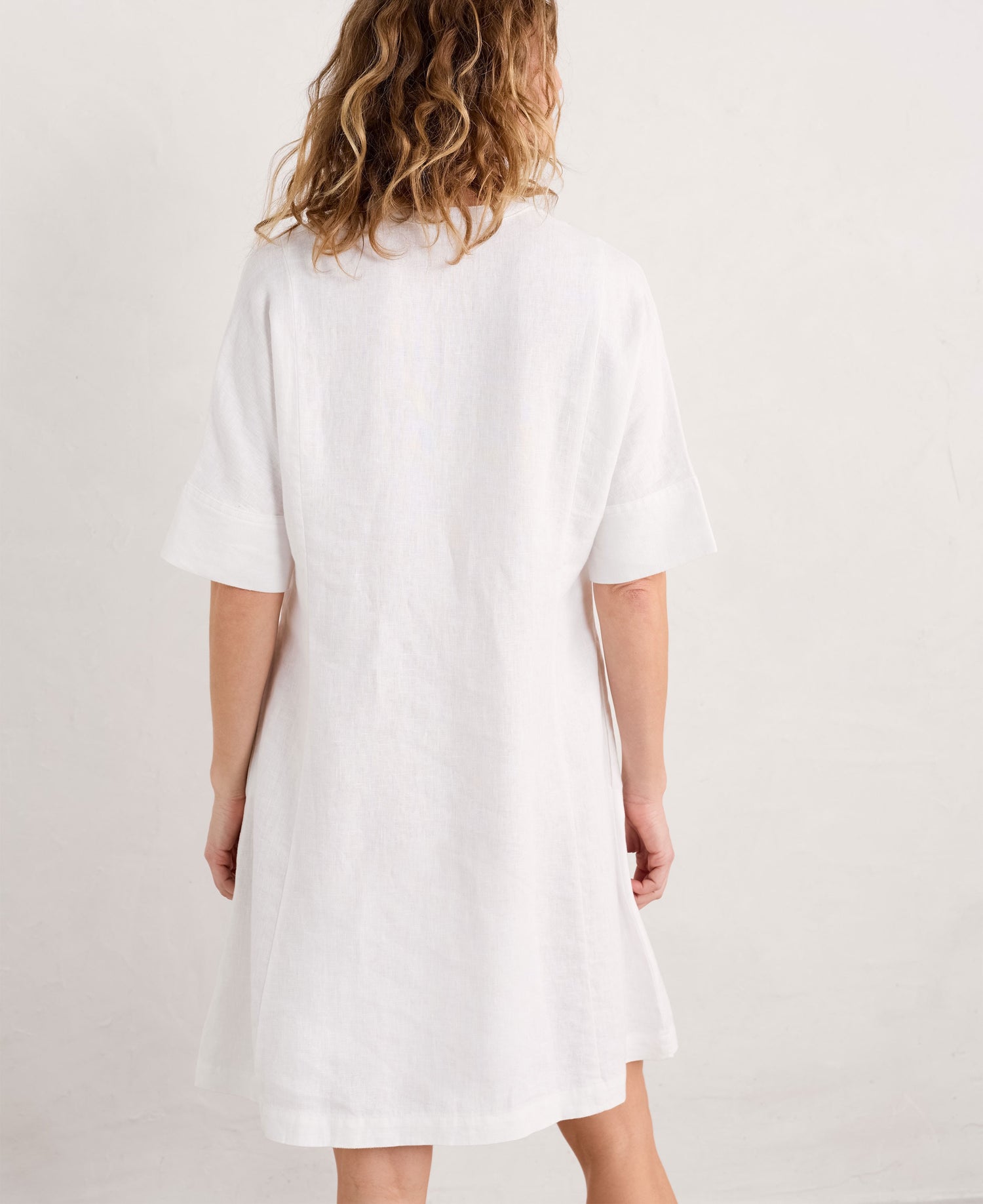 Draw Kiln Dress - Chalk