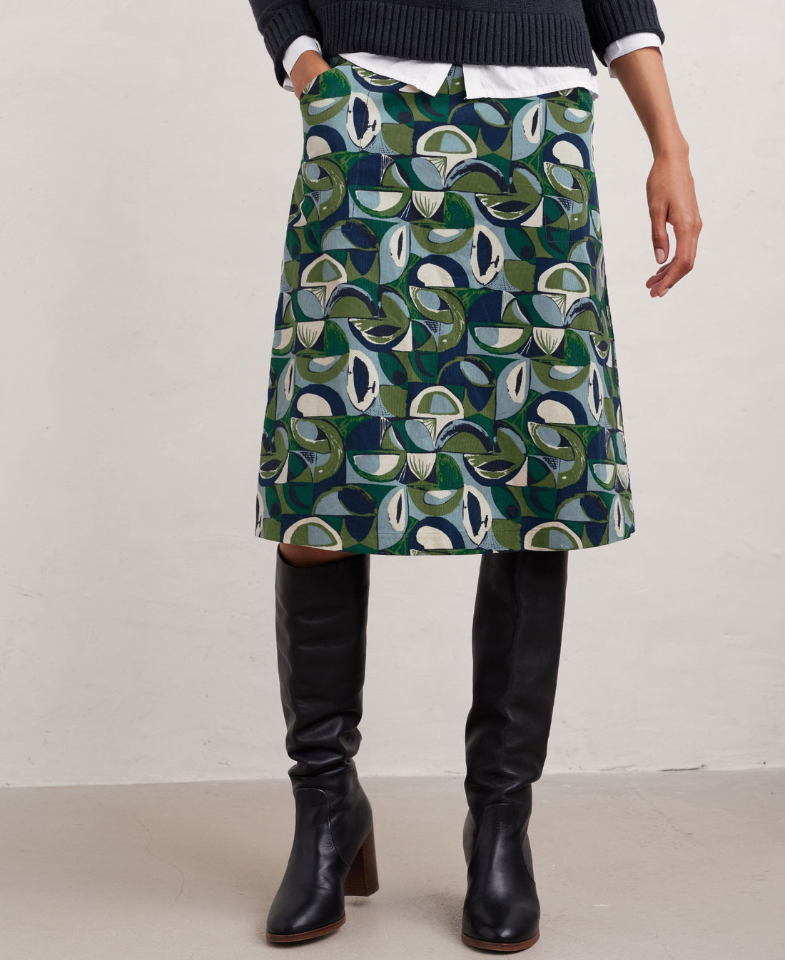 Forest View Skirt - Land Forms Cut Grass