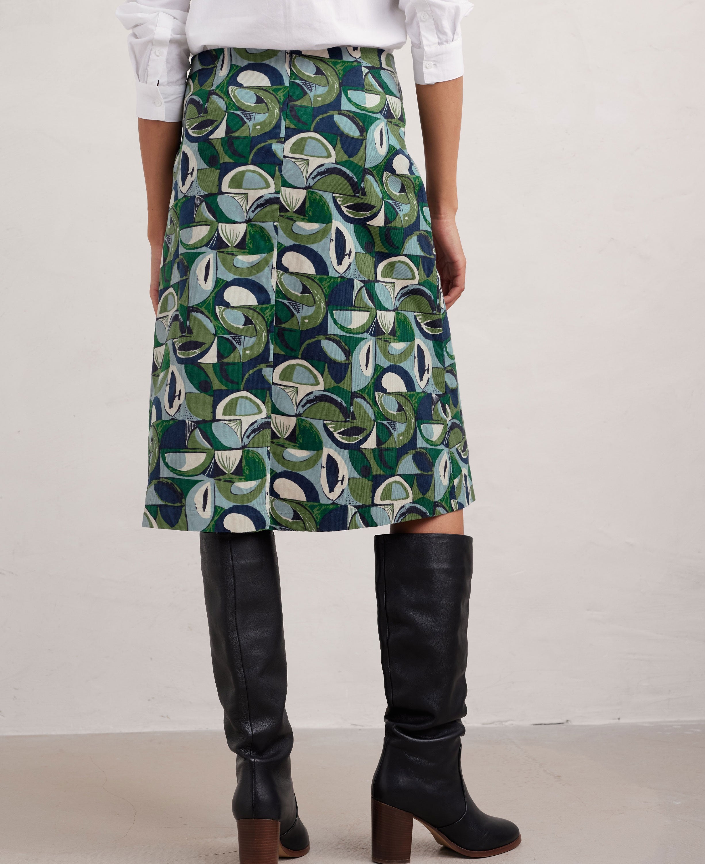 Forest View Skirt - Land Forms Cut Grass