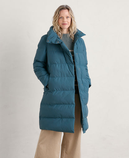 Holywell Bay Coat - Dusky Jade