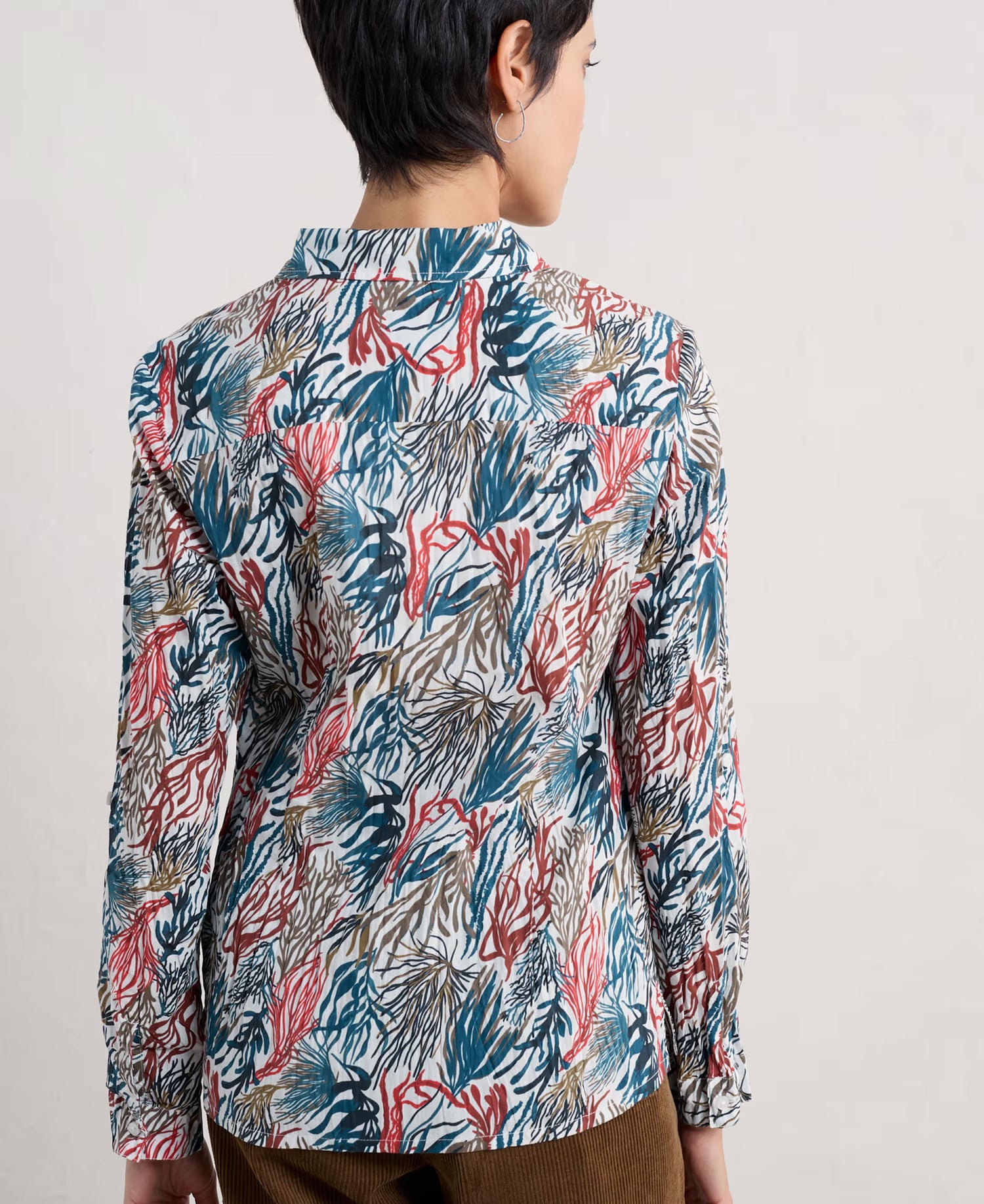 Larissa Shirt - River Kelp Chalk