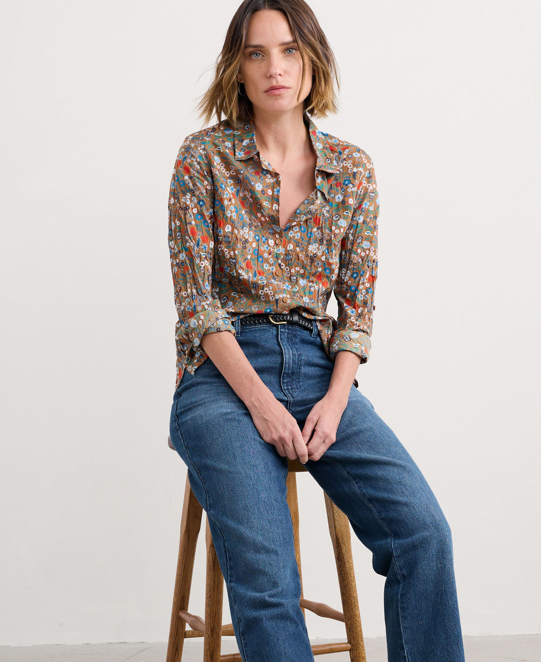 Larissa Shirt - Still Life Basket