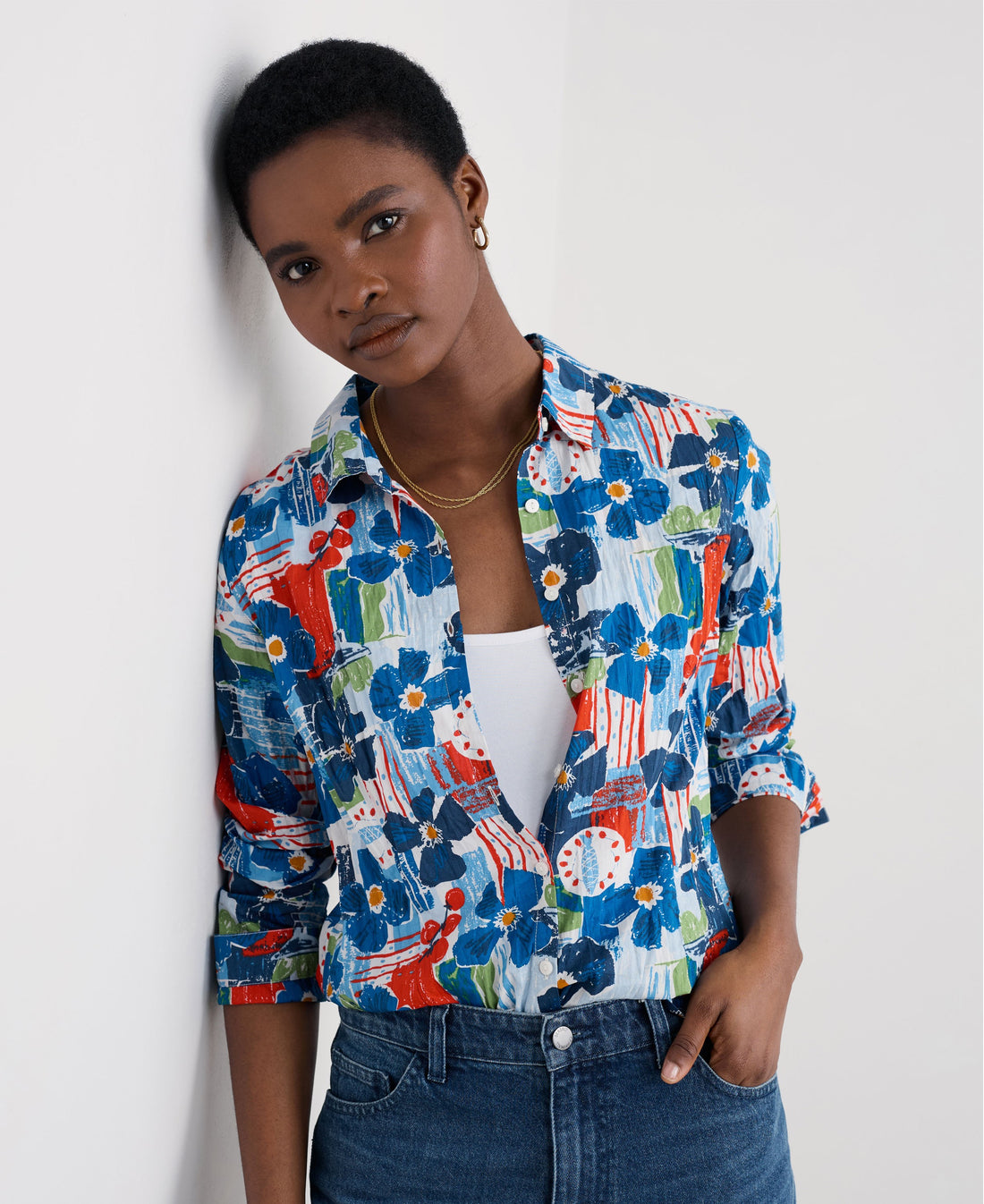 Larissa Shirt - Table Sketch Chalk