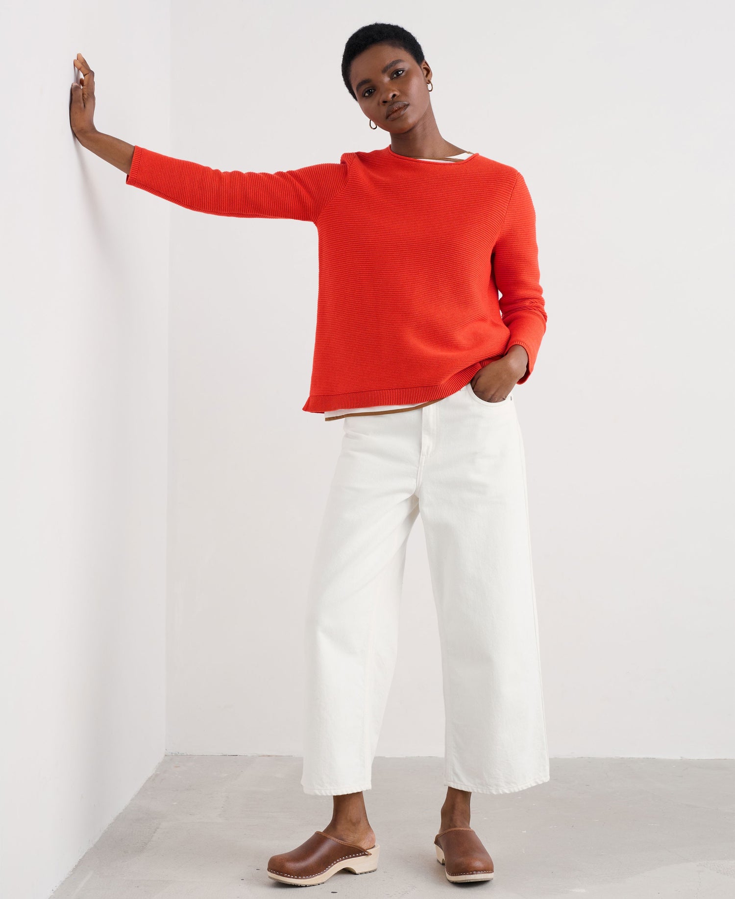 Makers Jumper - Mandarin