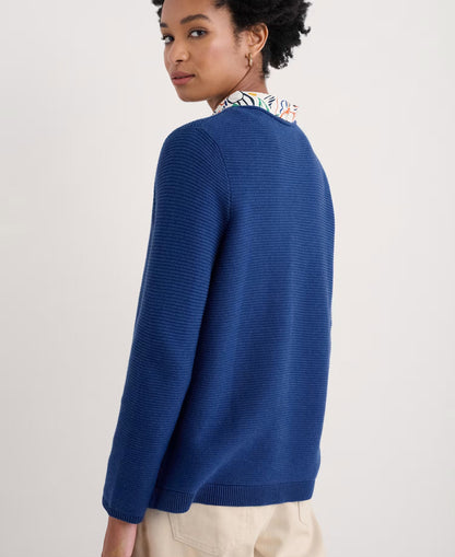 Makers Jumper - Washed Marine