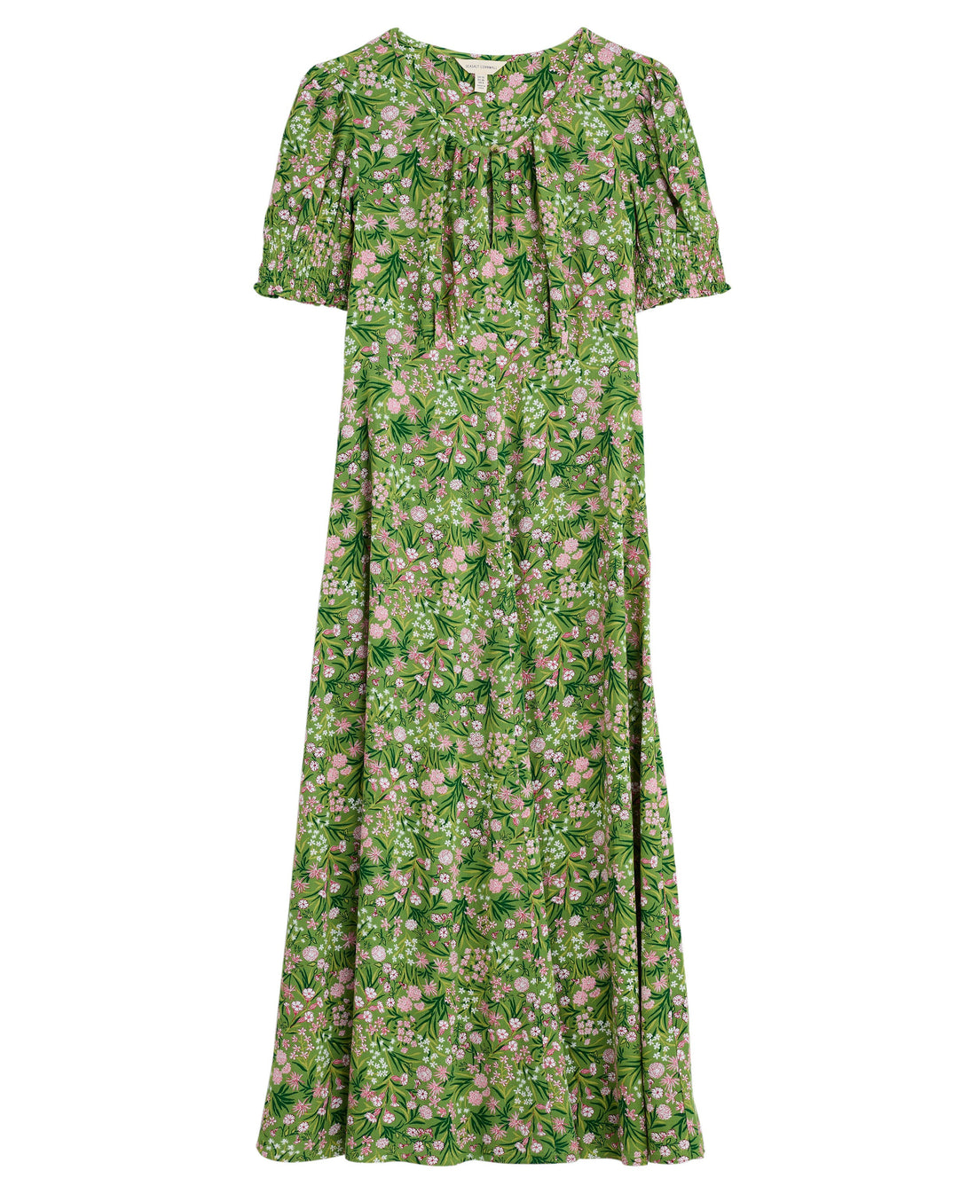 Marsh Violet Empire Line Dress - Campion Field Dill