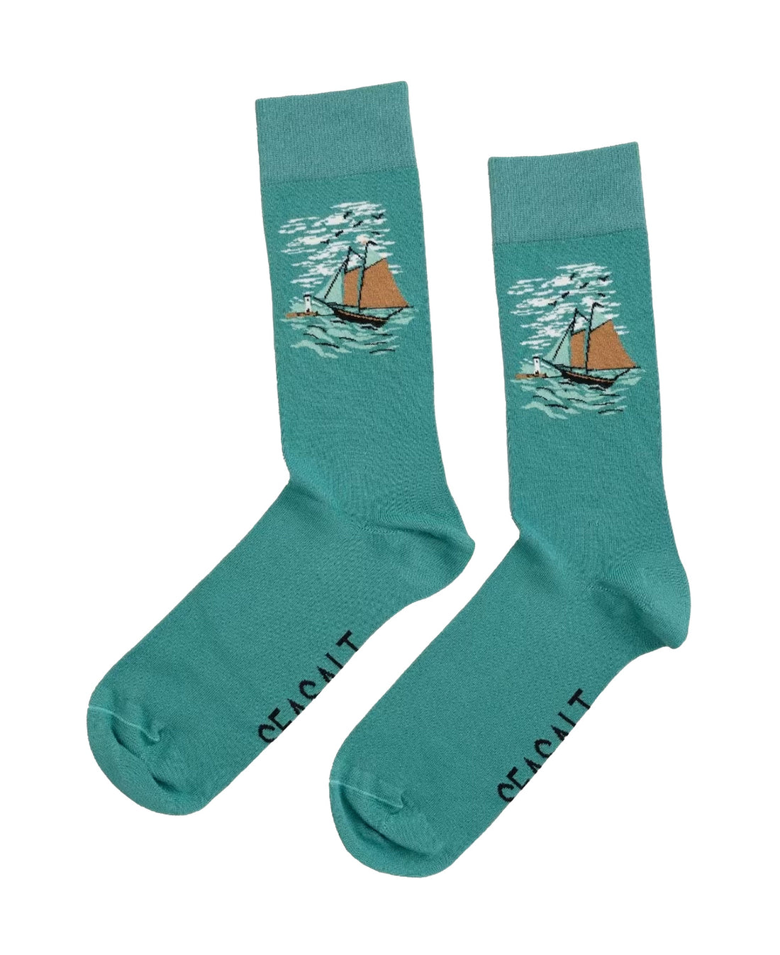 Bamboo Arty Socks - Windswept Boat Headland