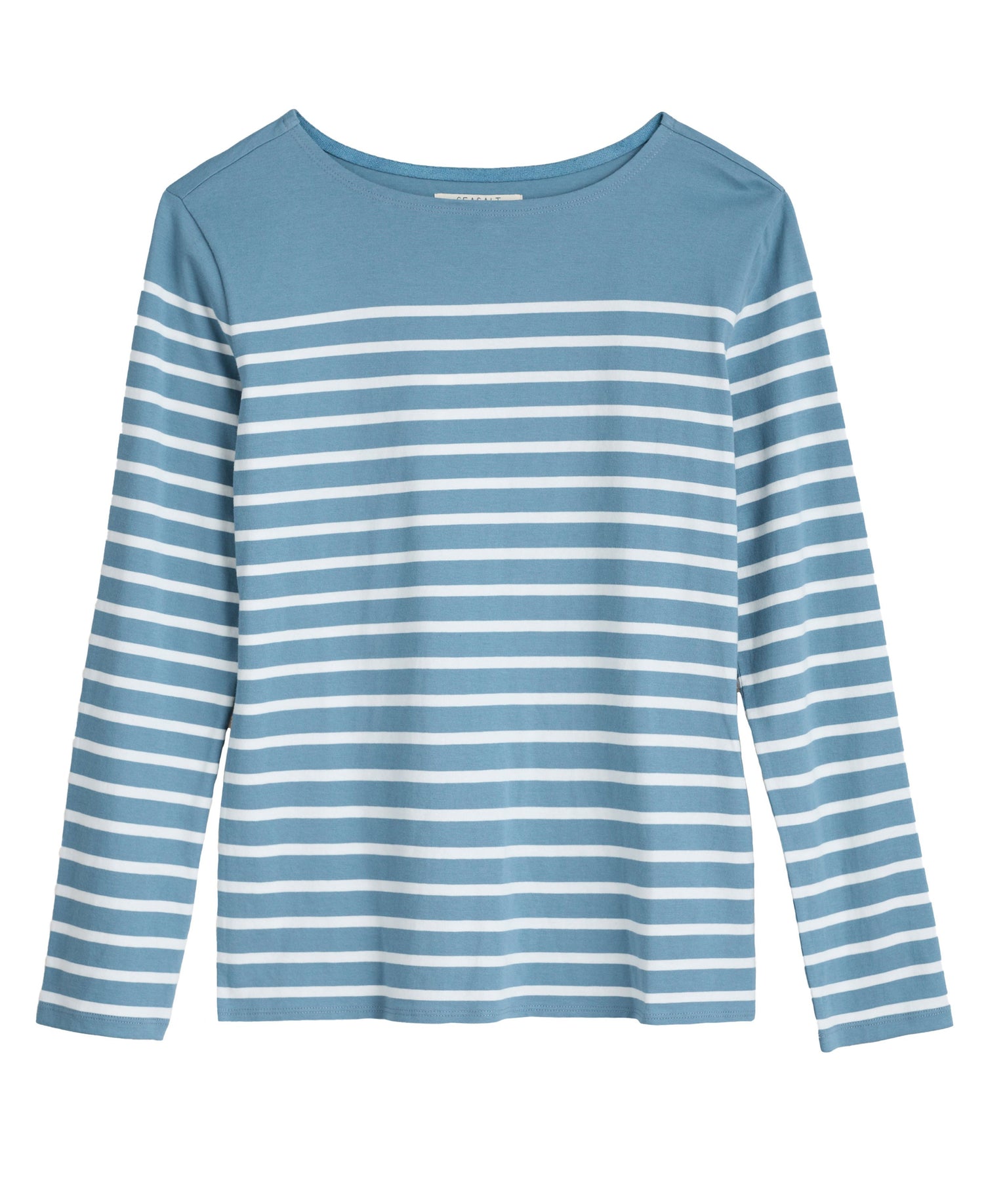Sailor Shirt - Falmouth Breton Horizon Chalk