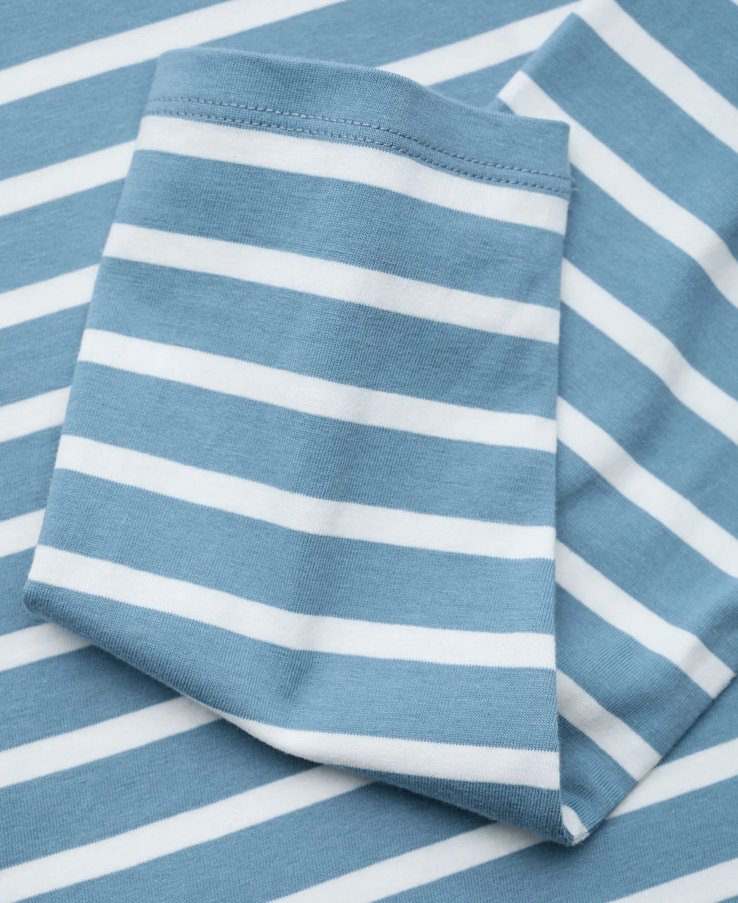 Sailor Shirt - Falmouth Breton Horizon Chalk